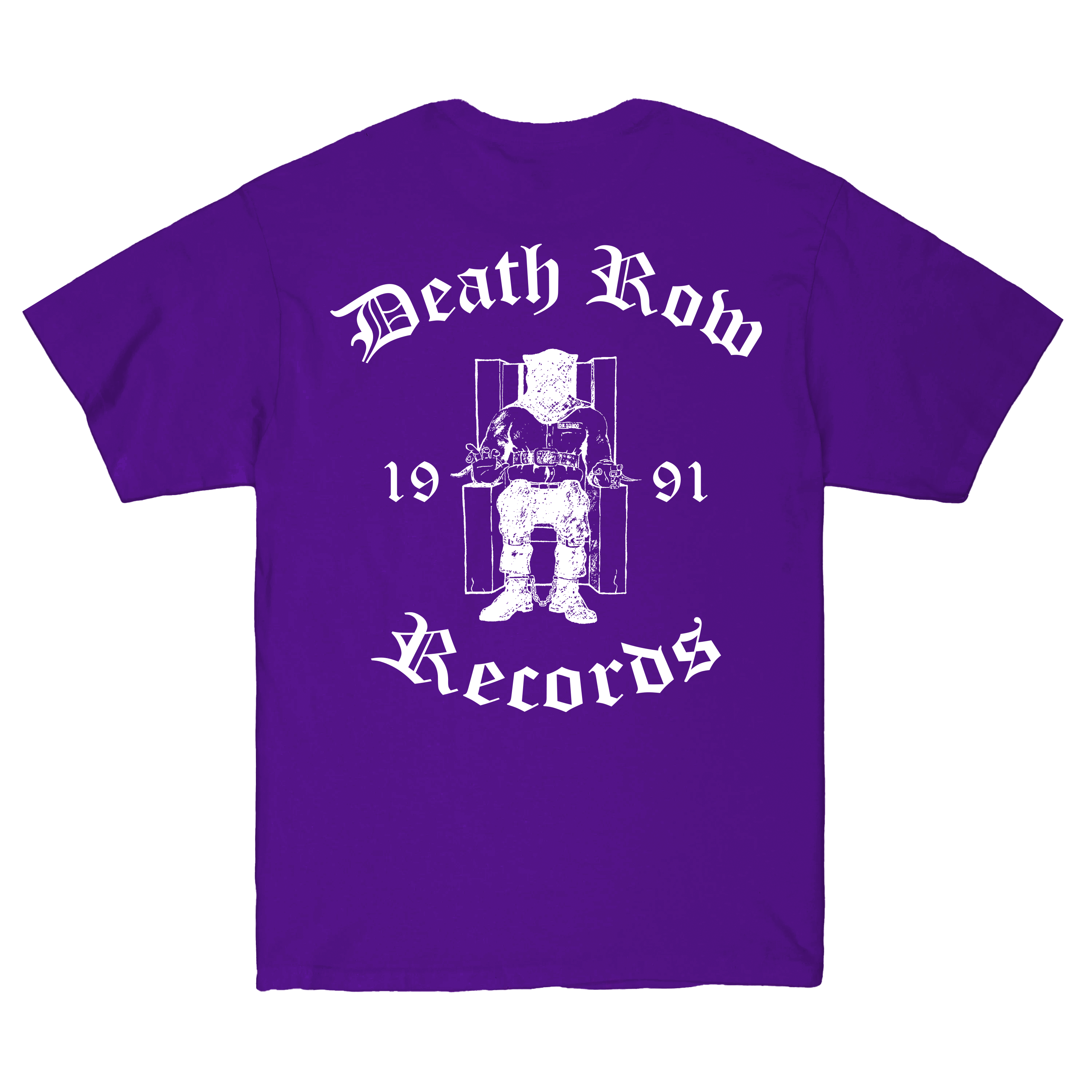 Gothic Death Row Chair Logo Tee