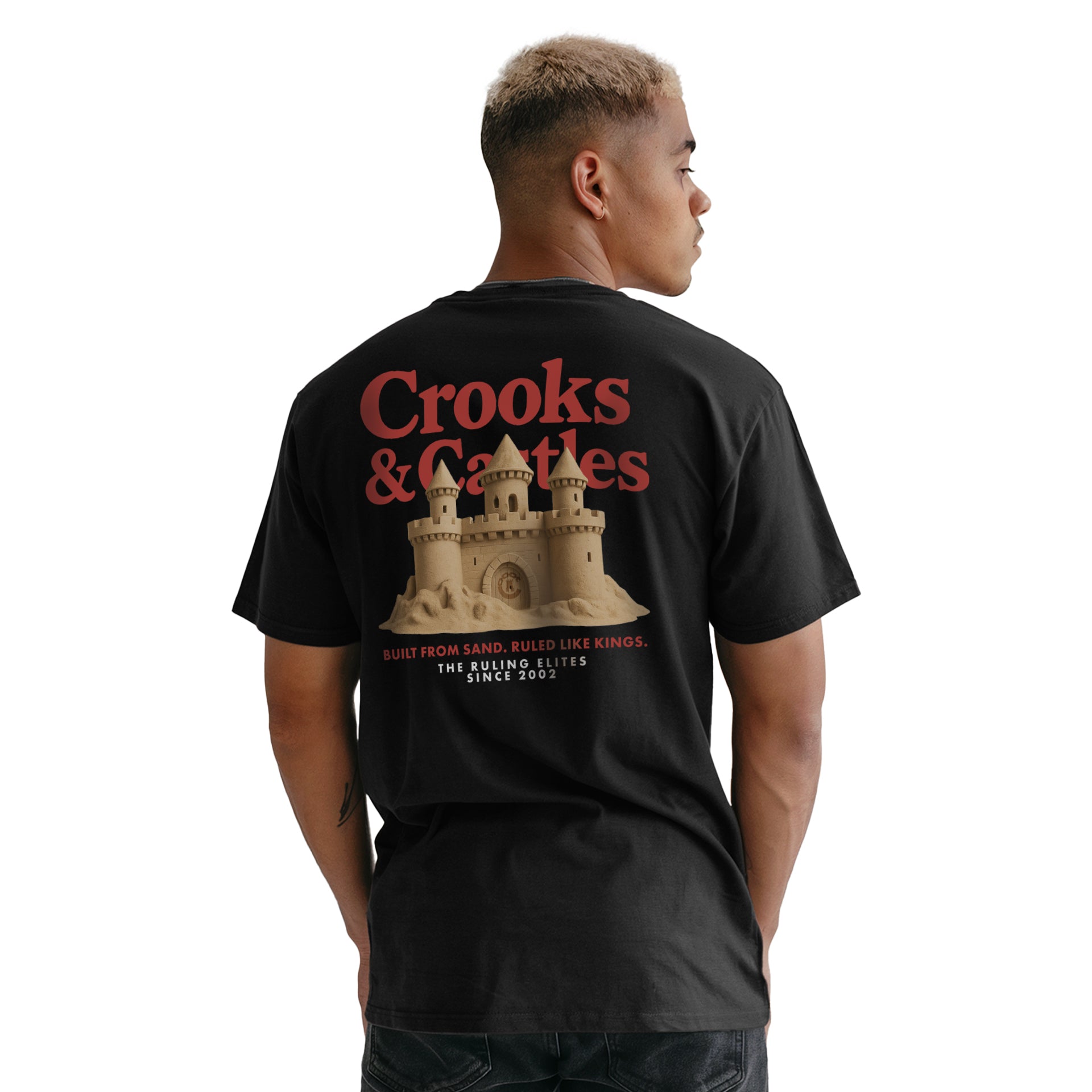 Crooks Sand Castles CC Tee