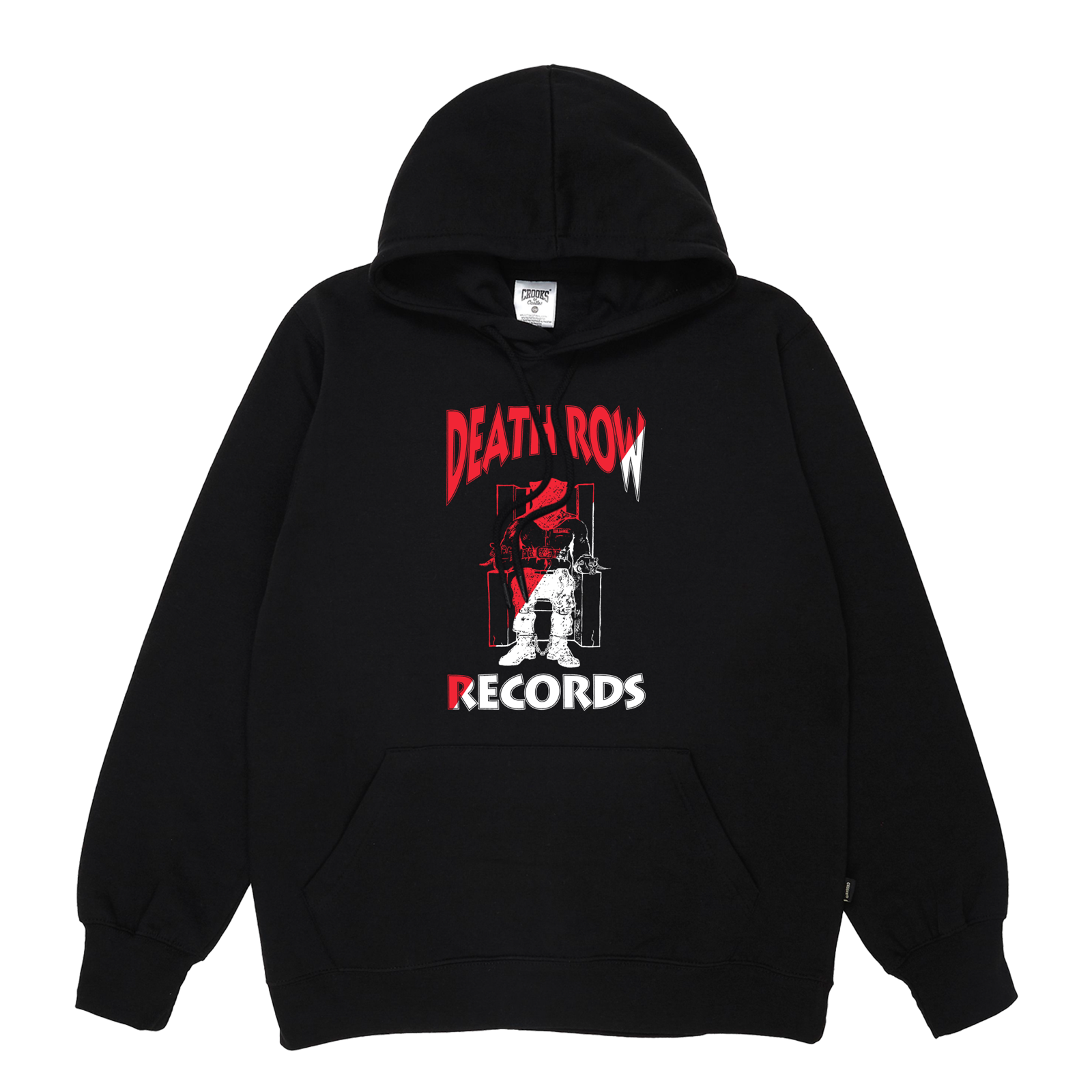 Death Row Split Chair Logo Hoodie