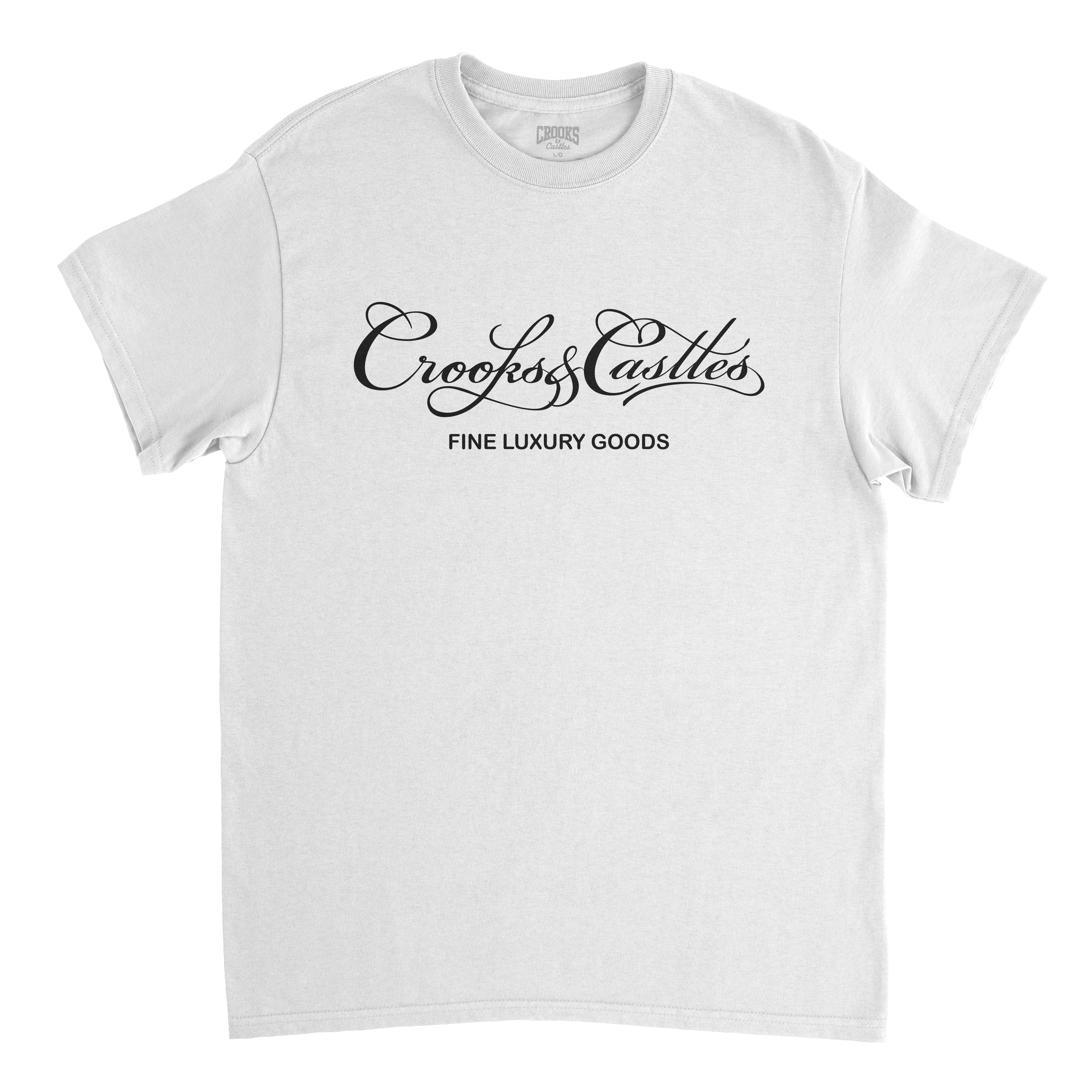 Script Luxury Goods Tee