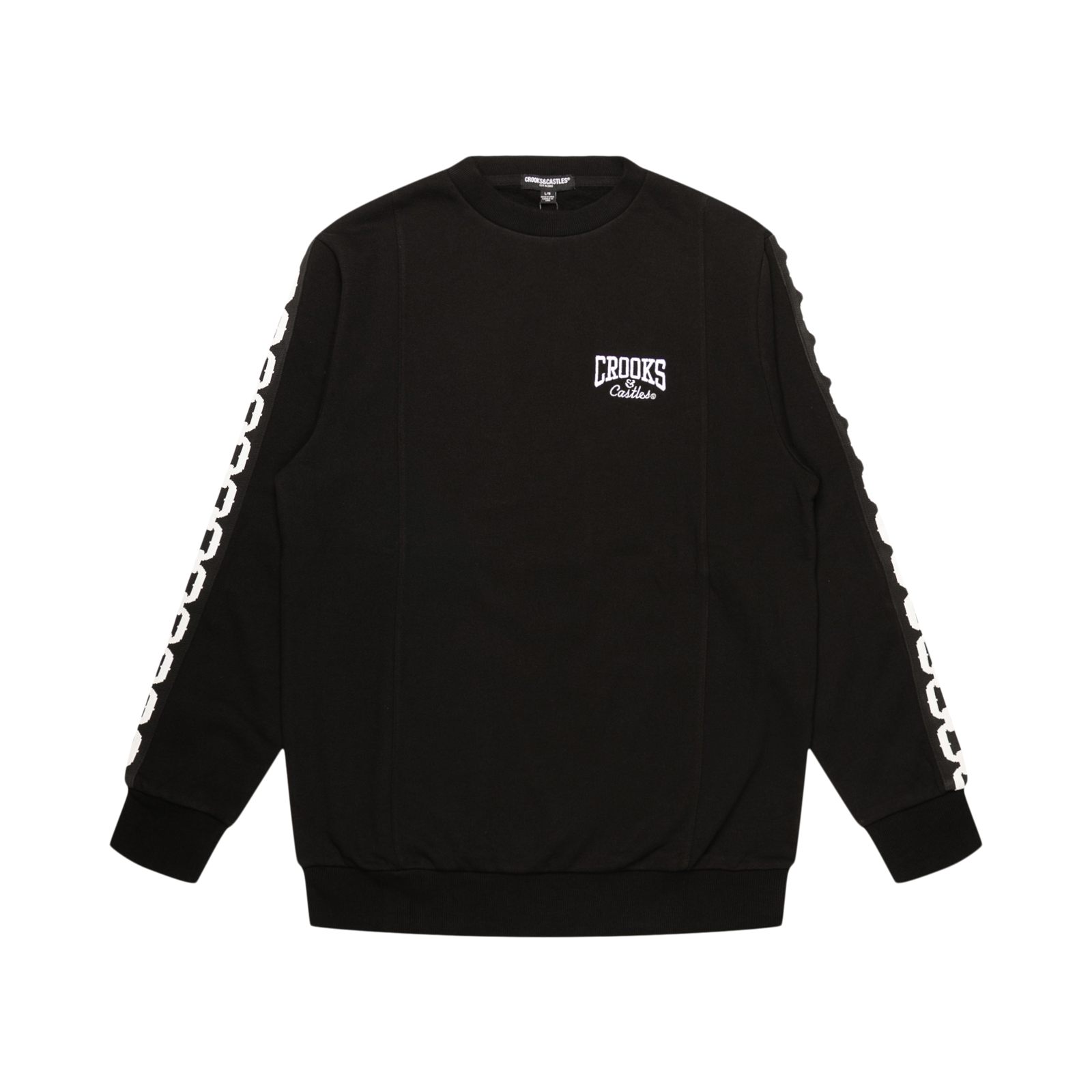 Crooks & Castles store crew neck regular fit sweatshirt