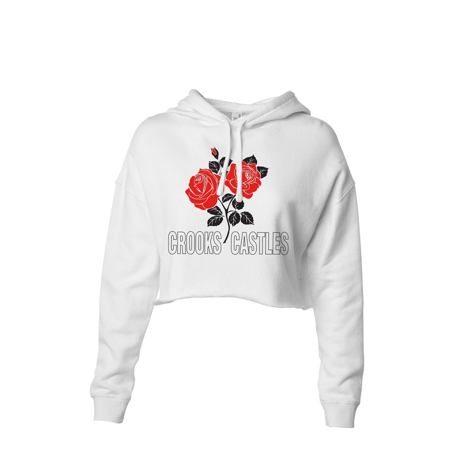 Women s Rose Core Crop Hoodie