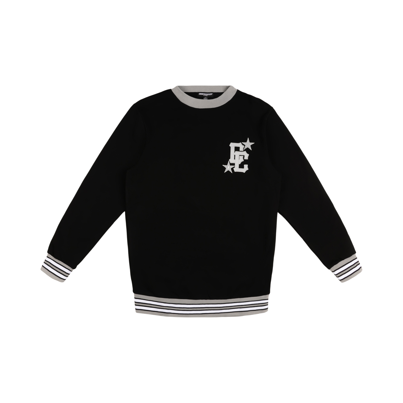 Crooks & Castles cheapest crew neck regular fit sweatshirt