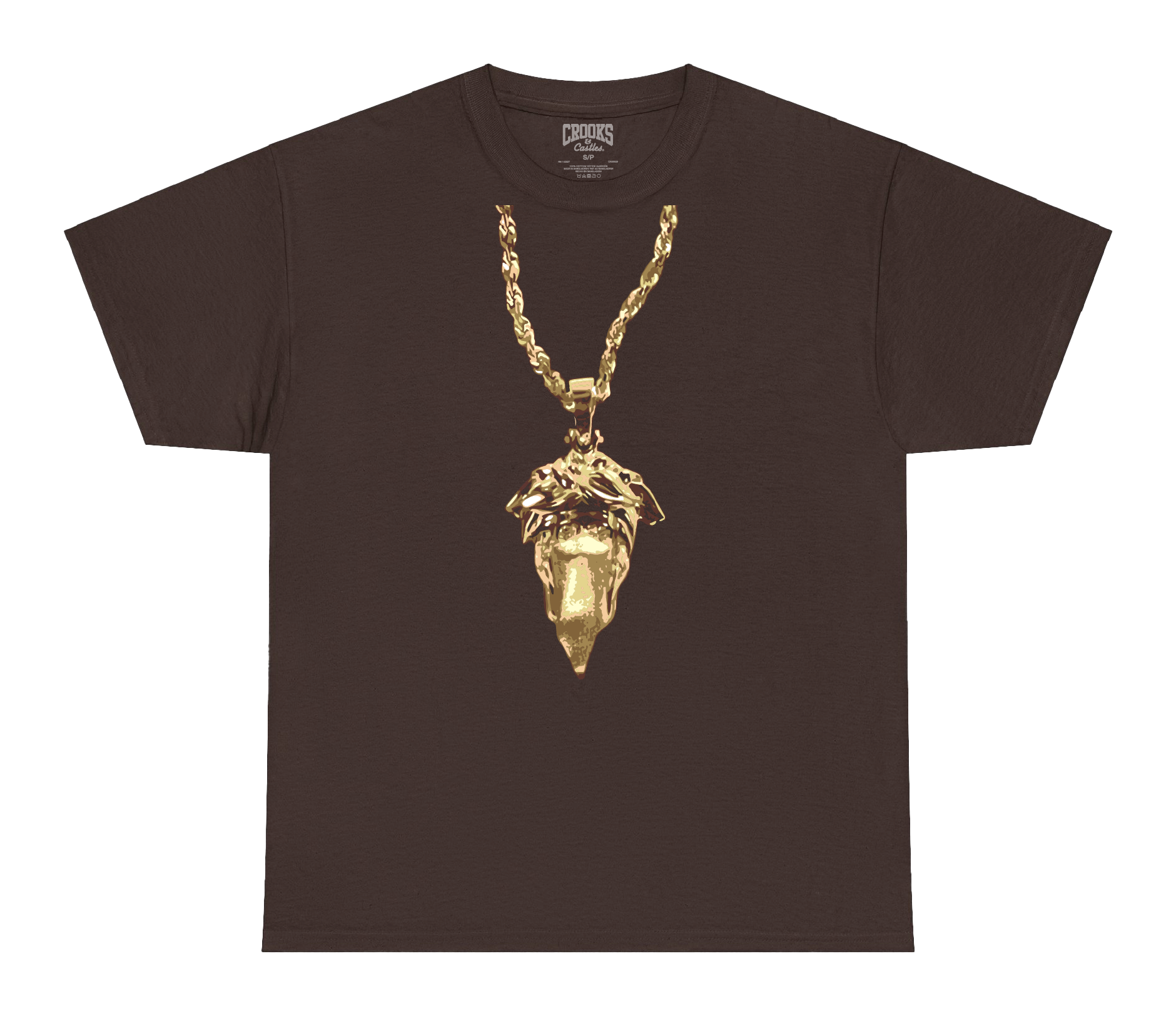 Crooks Keychain Premium Heavyweight Box Tee