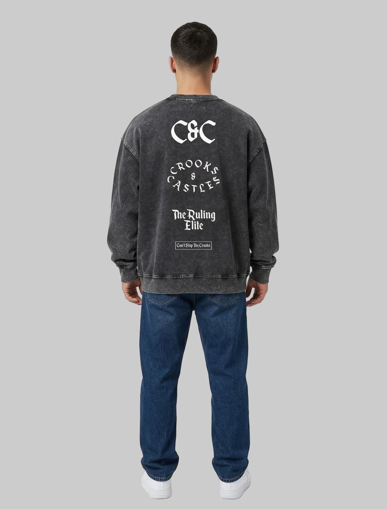 Gothic Elite Oversized Sweatshirt – Crooks & Castles