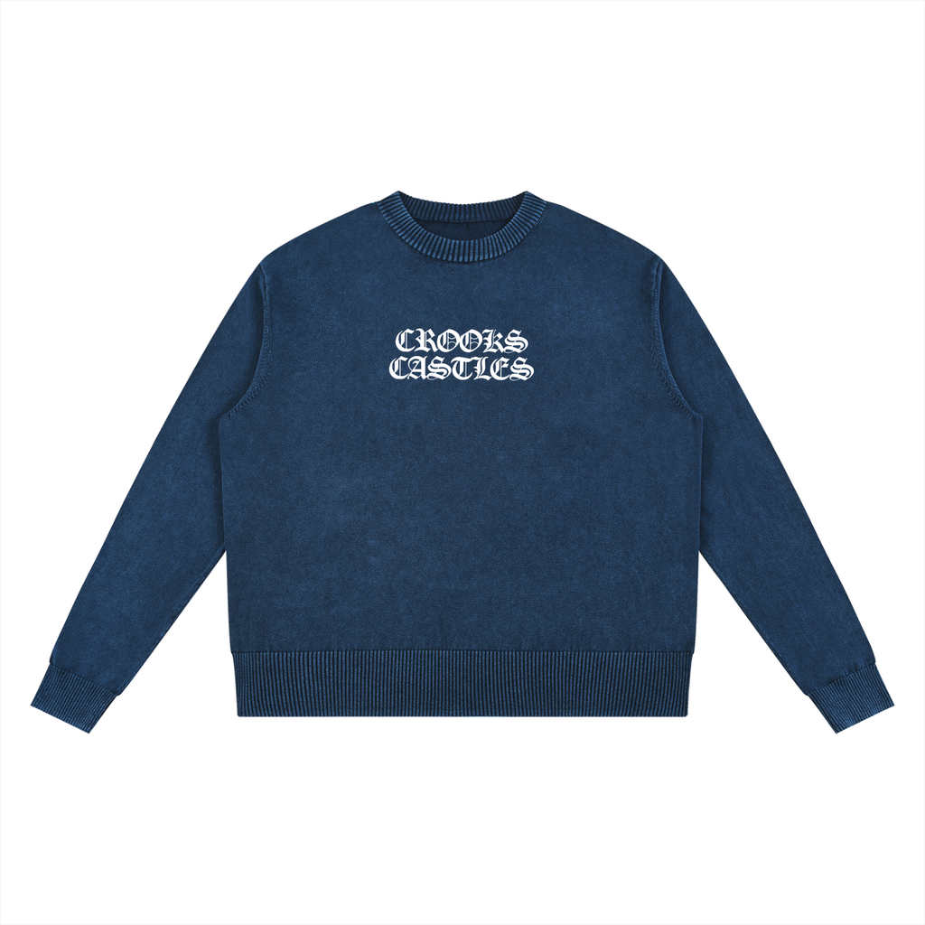 TRE Mineral Wash Oversized Sweater