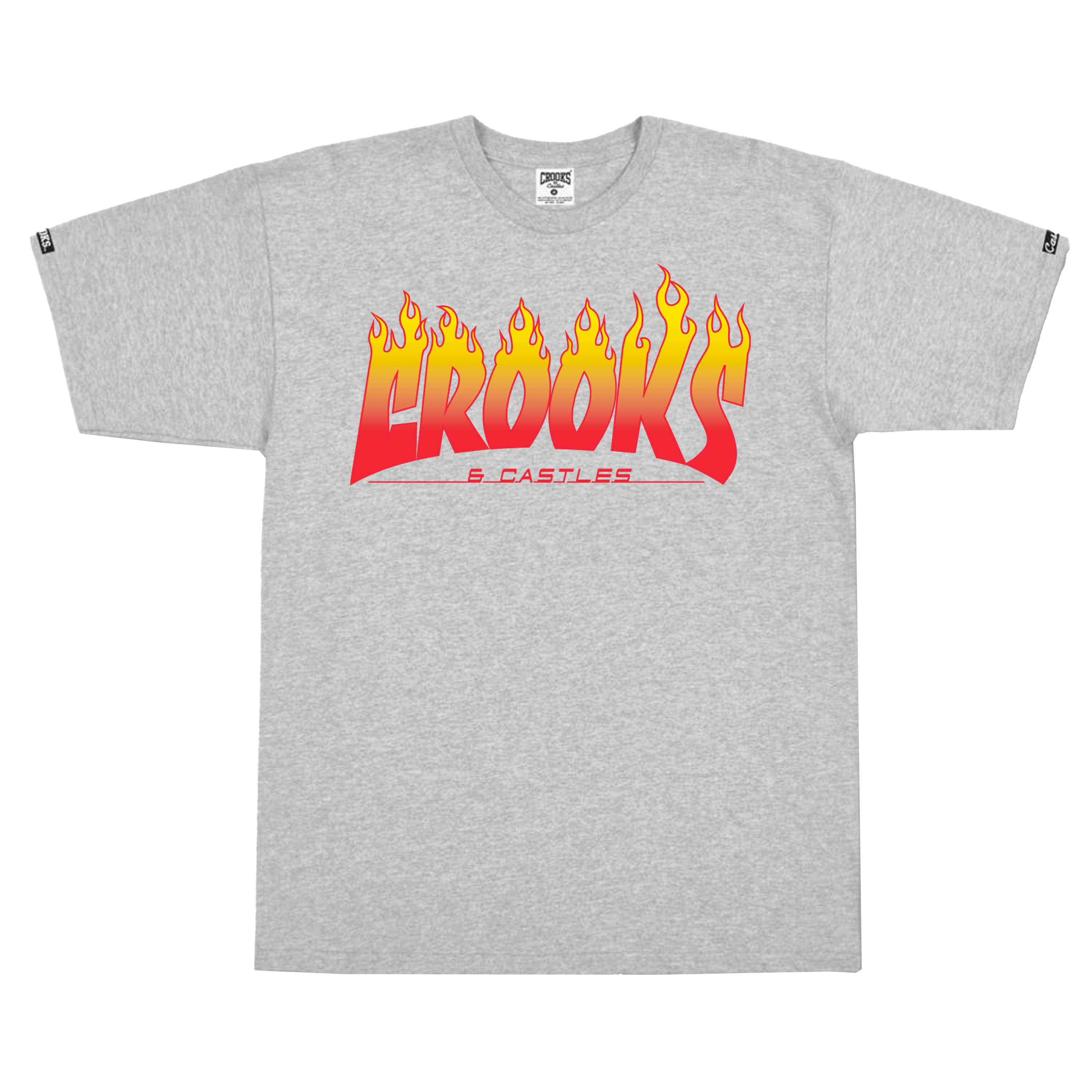 Crooks Flame Logo Tee