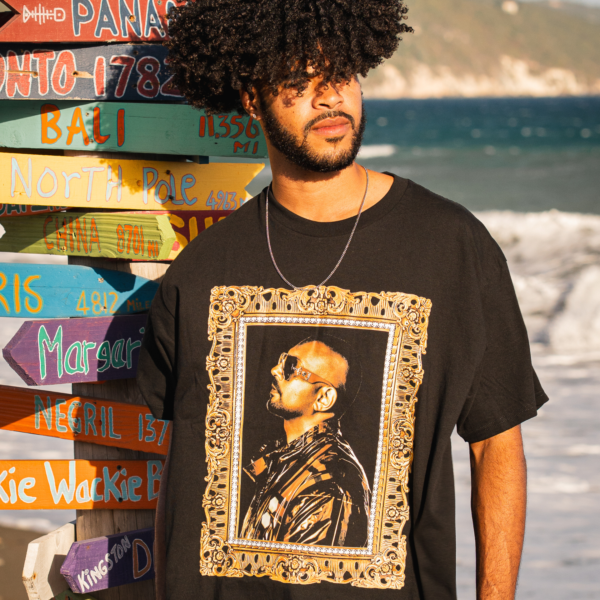 Gold Frame Tee