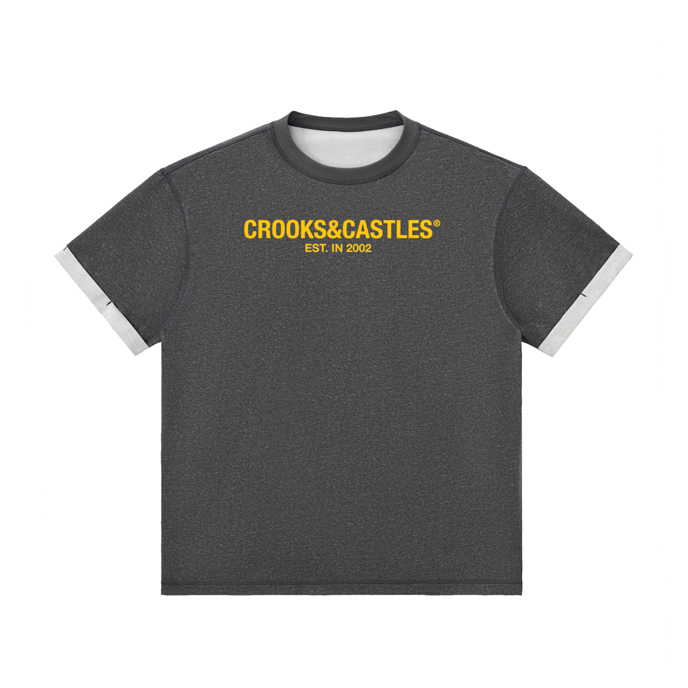 Medusa Contrast Cuff Tee