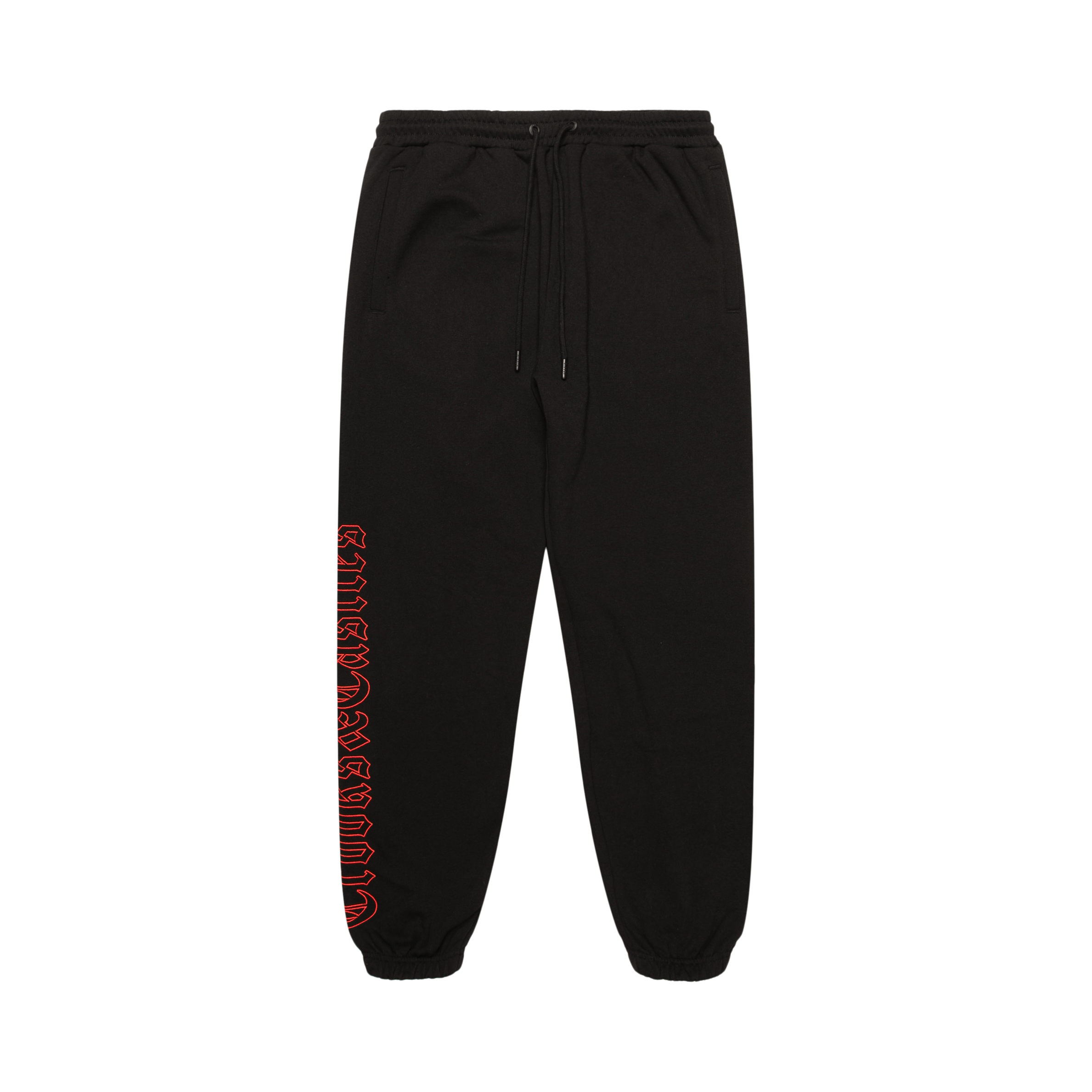 Gothic Embroidered Logo Jogger