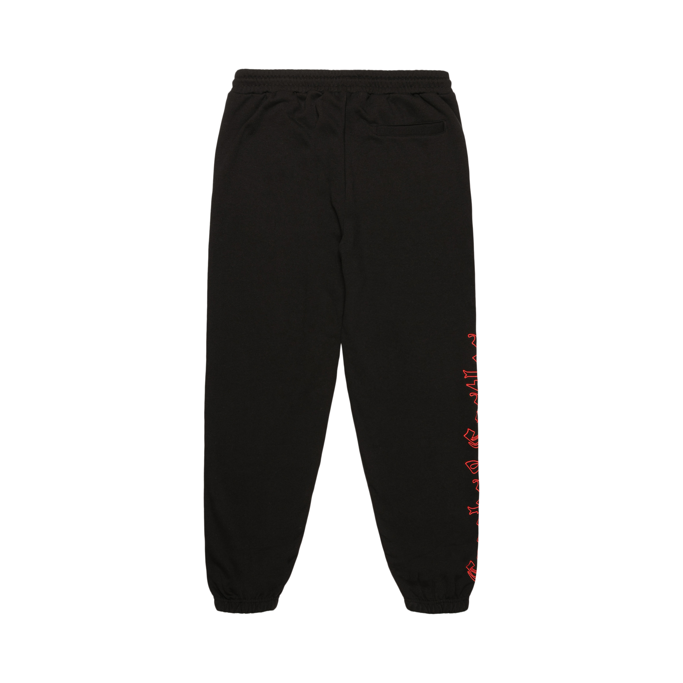 Gothic Embroidered Logo Jogger