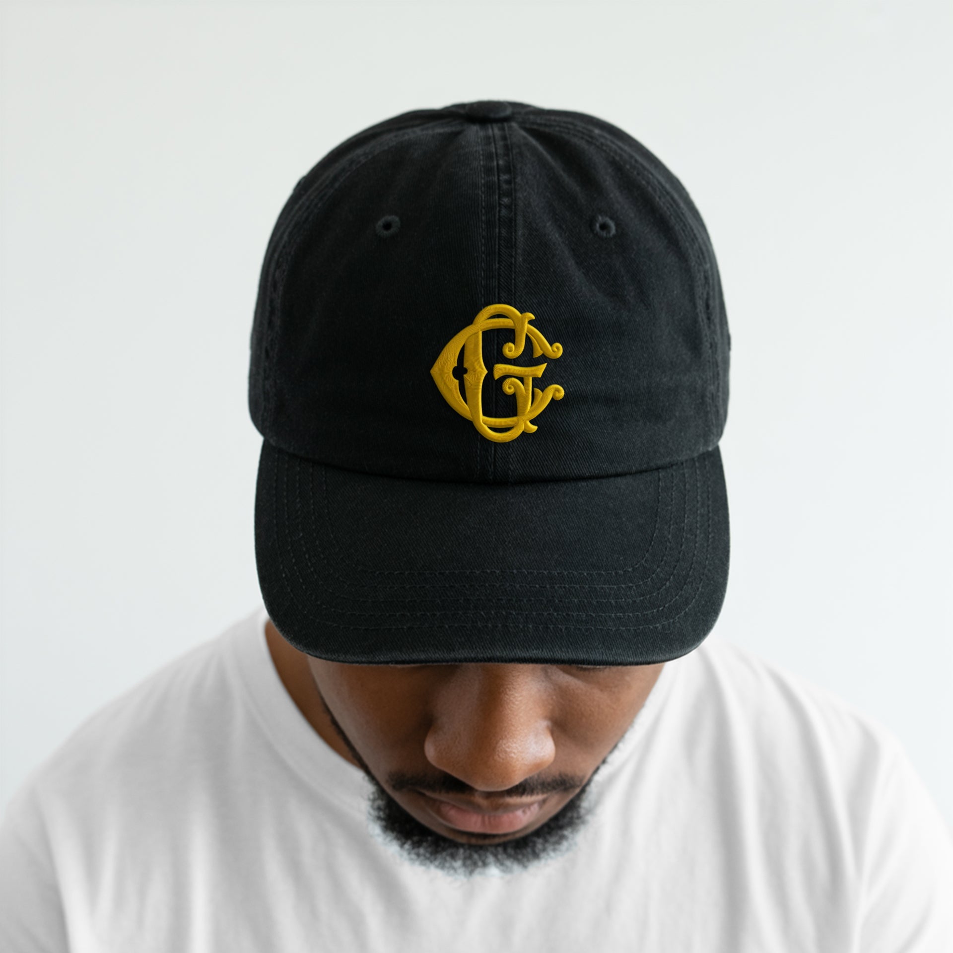 Horsebit Ribbons Embroidered Dad Hat