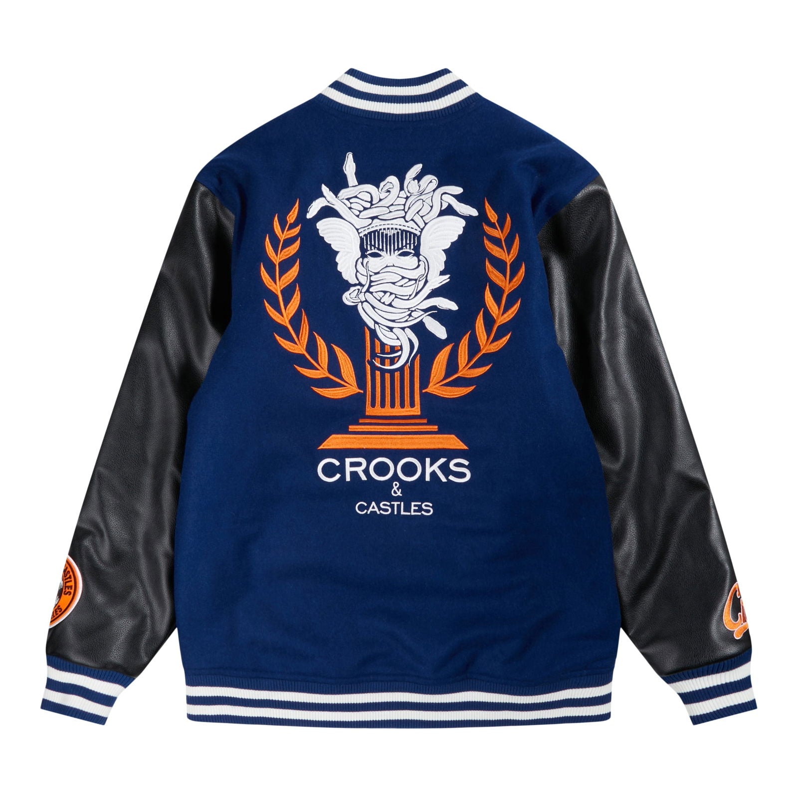 Crooks and Castles Varsity Jacket Mens XL popular