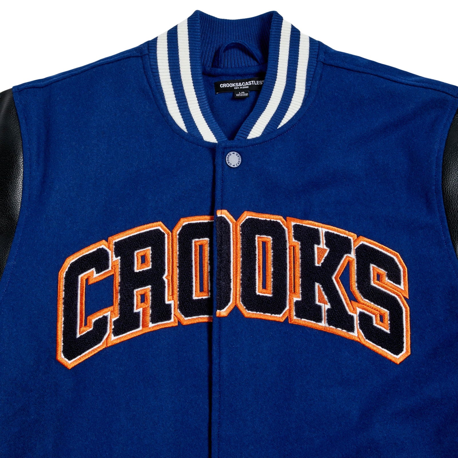 Crooks 2024 and Castles Varsity Jacket Mens XL