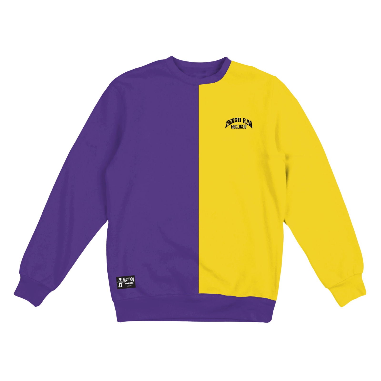 Purple and yellow sweatshirt online