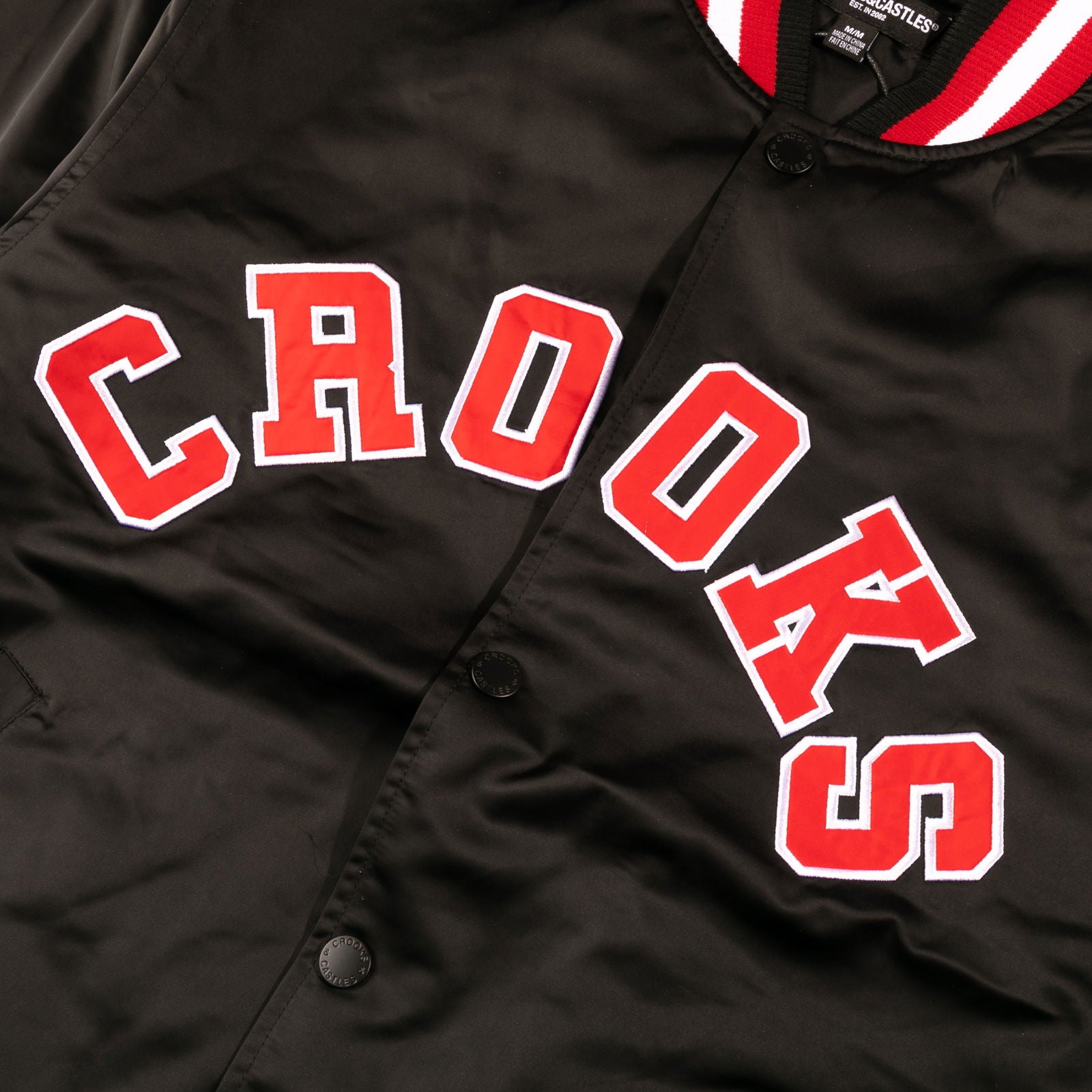 Crooks Baseball Jacket -  -  - Crooks & Castles