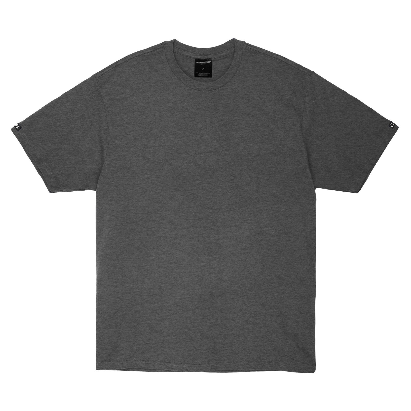 Essential Tee - Charcoal -  -  - Crooks & Castles