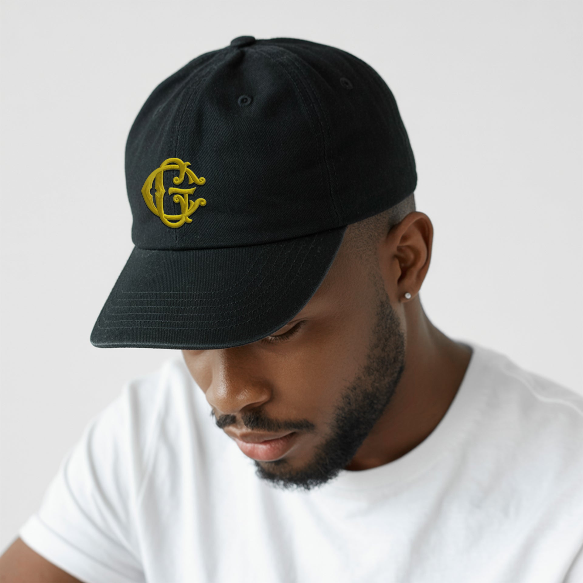 Horsebit Ribbons Embroidered Dad Hat