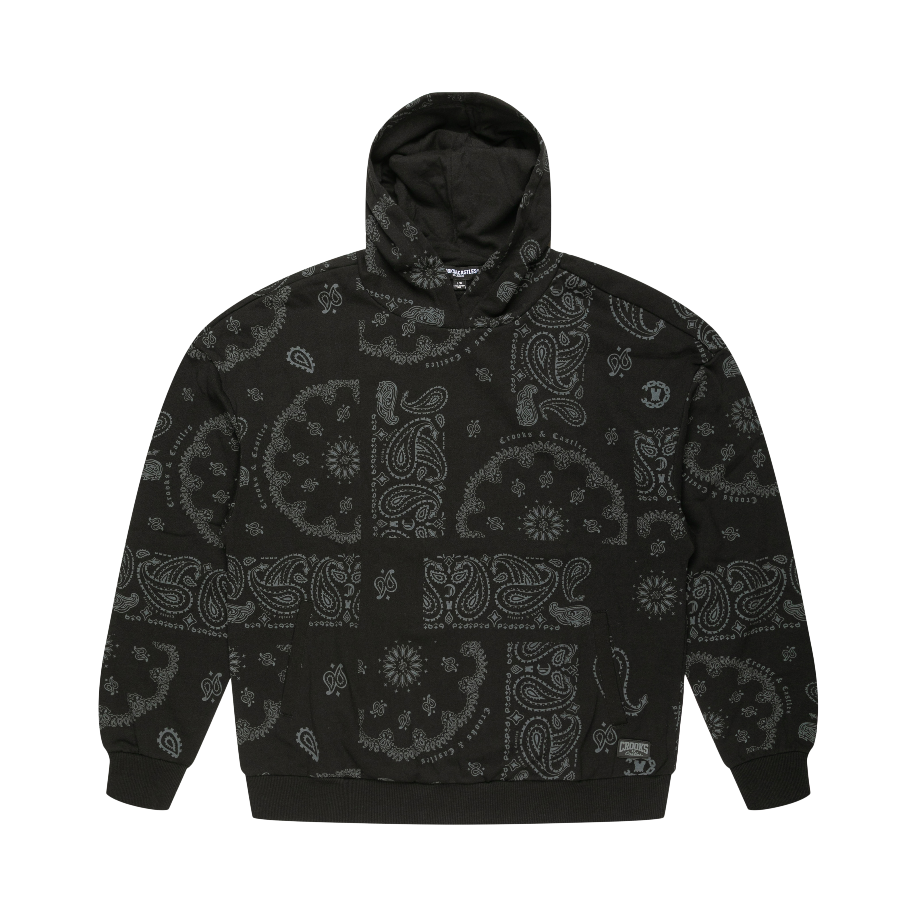 AOP Rustic Paisley Hoodie