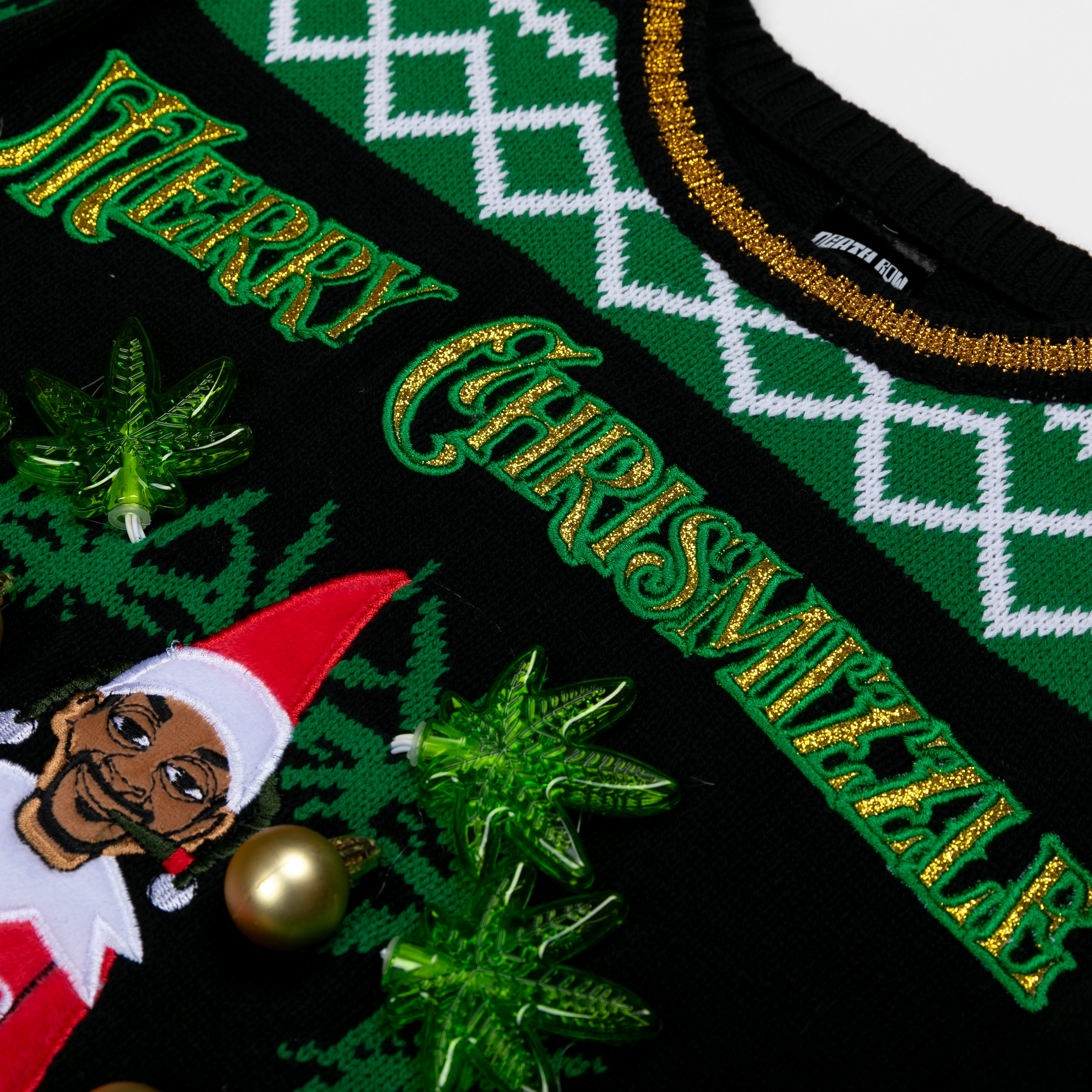 Snoop on the Stoop Wreath Crewneck