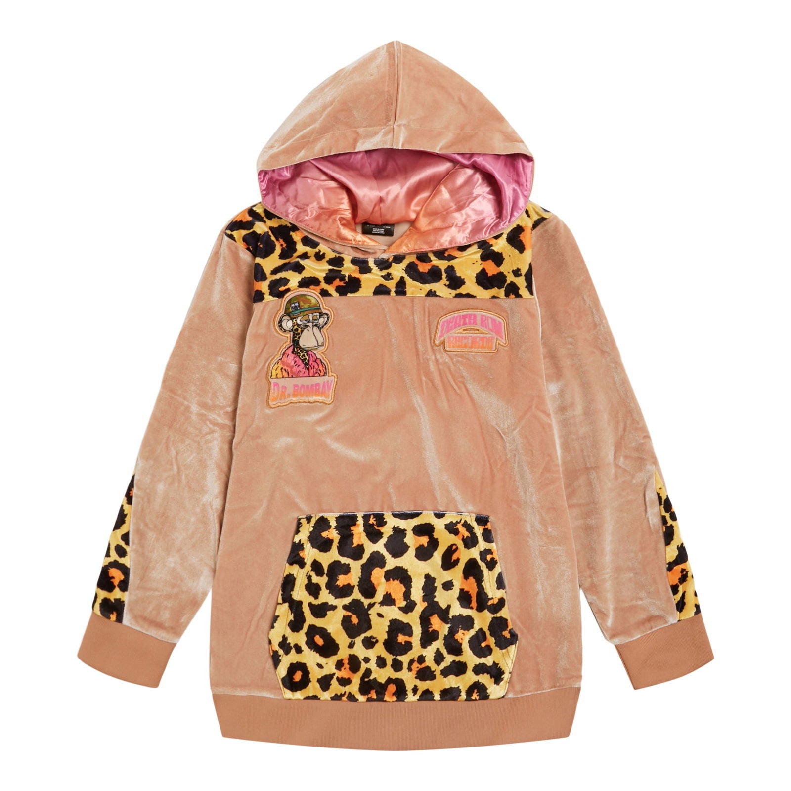 Kids Dr. Bombay Velour Hoodie -  -  - Crooks & Castles