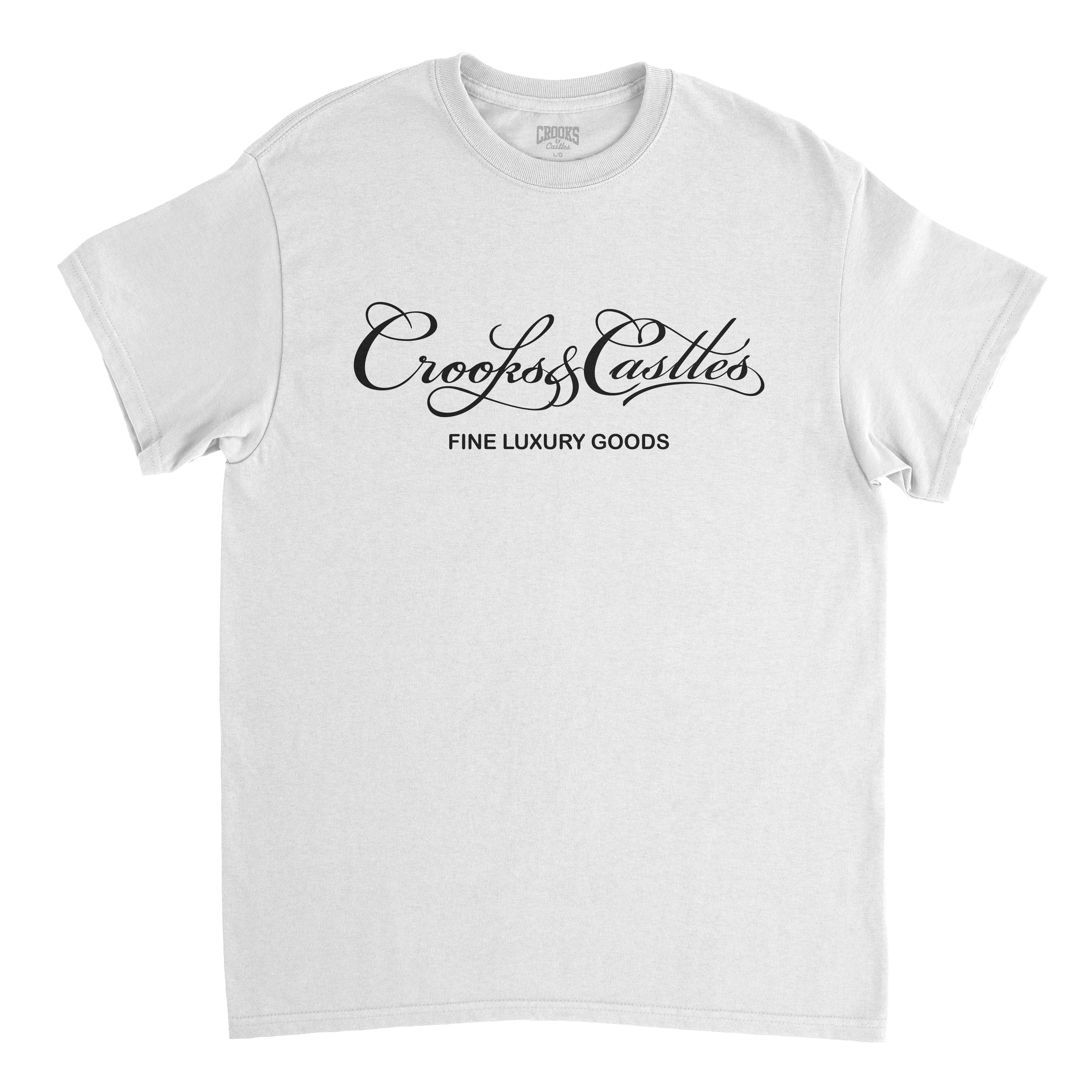 Script Luxury Goods Tee