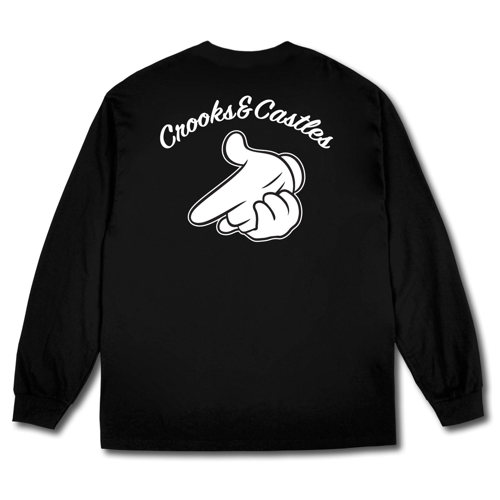 Air Gun Script L/S Tee -  -  - Crooks & Castles