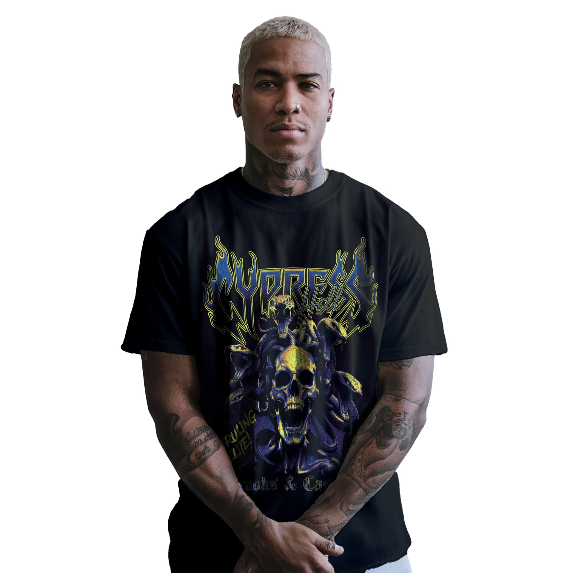 Scream Medusa Skull Tee
