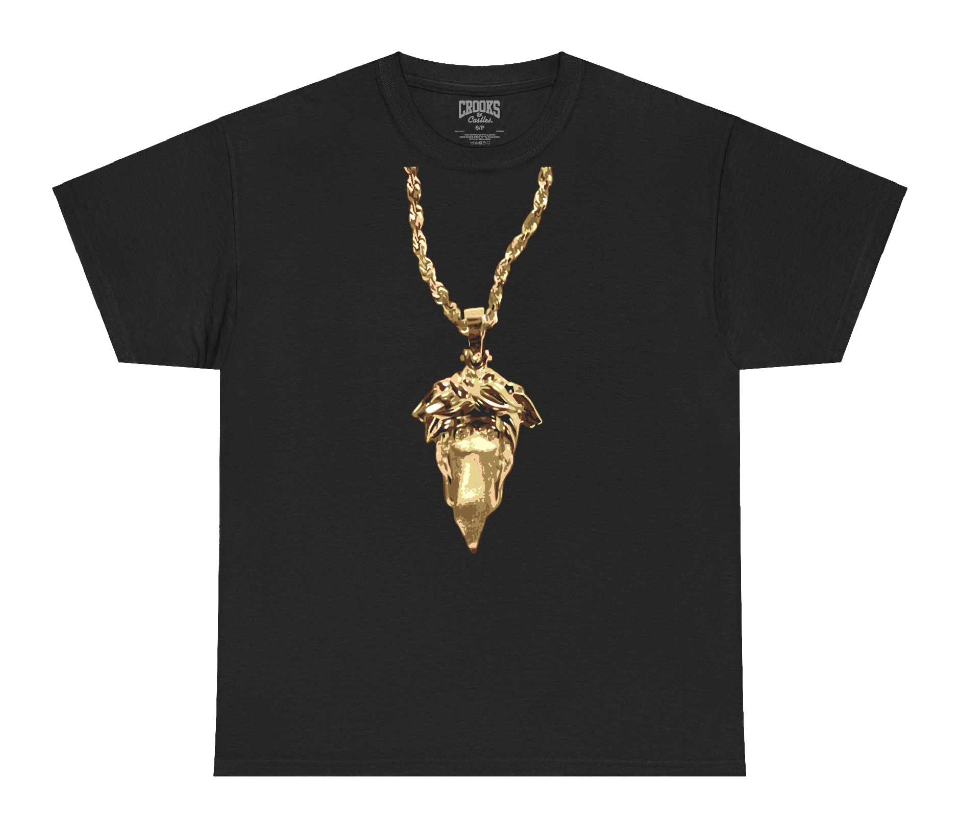 Crooks Keychain Premium Heavyweight Box Tee