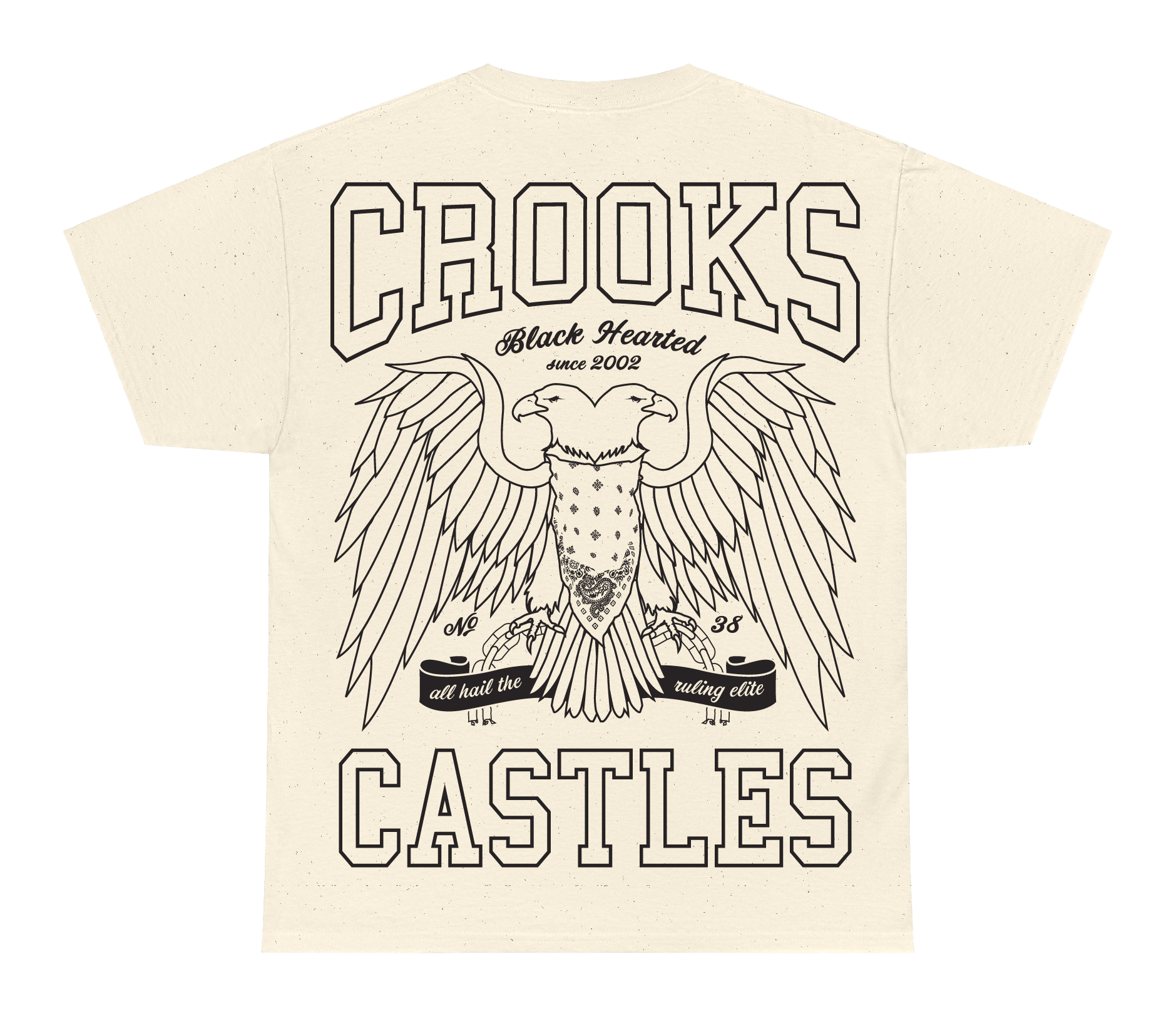 Crooks Emblem Premium Heavyweight Box Tee