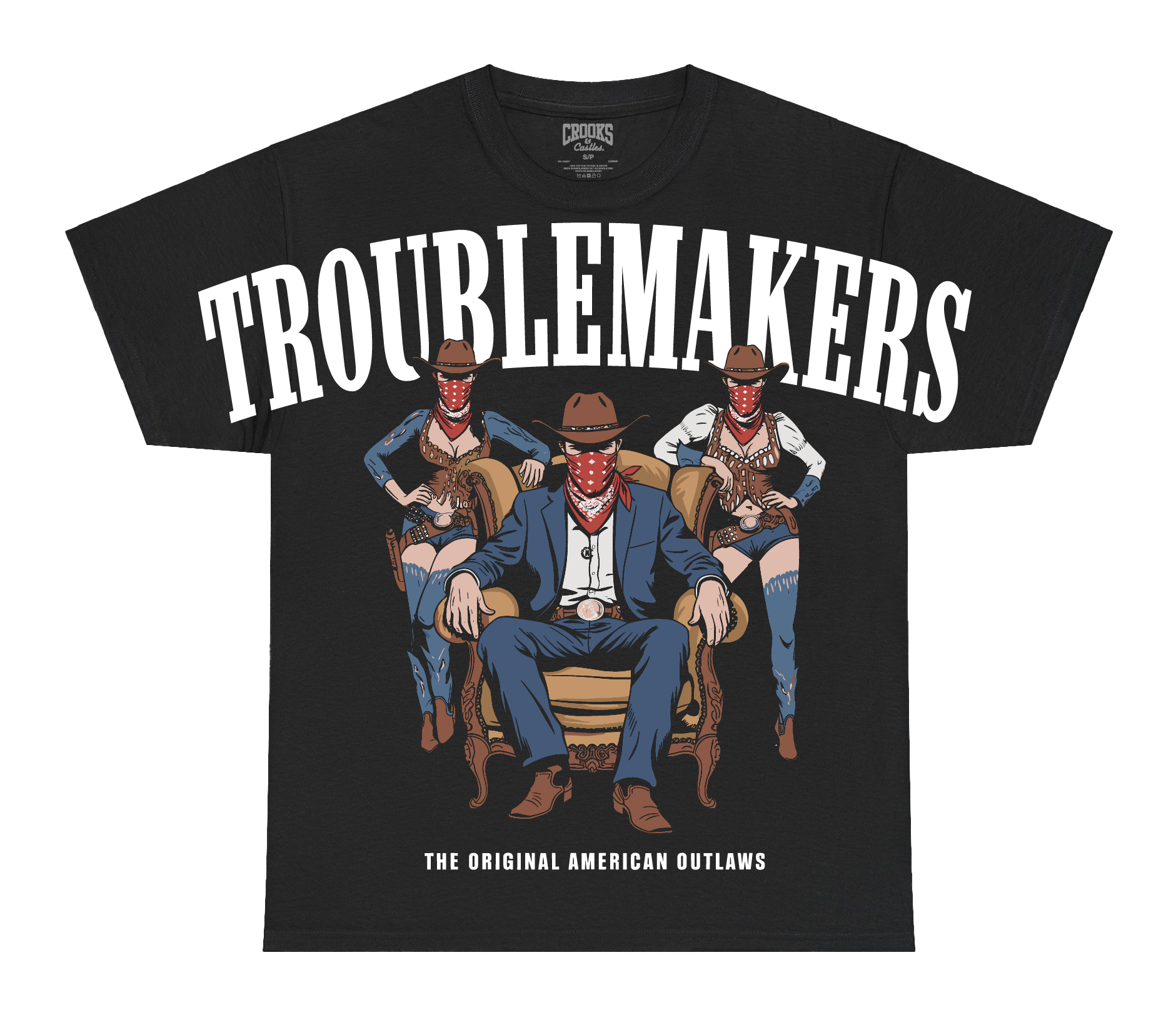 Crooks Mafia Premium Heavyweight Box Tee