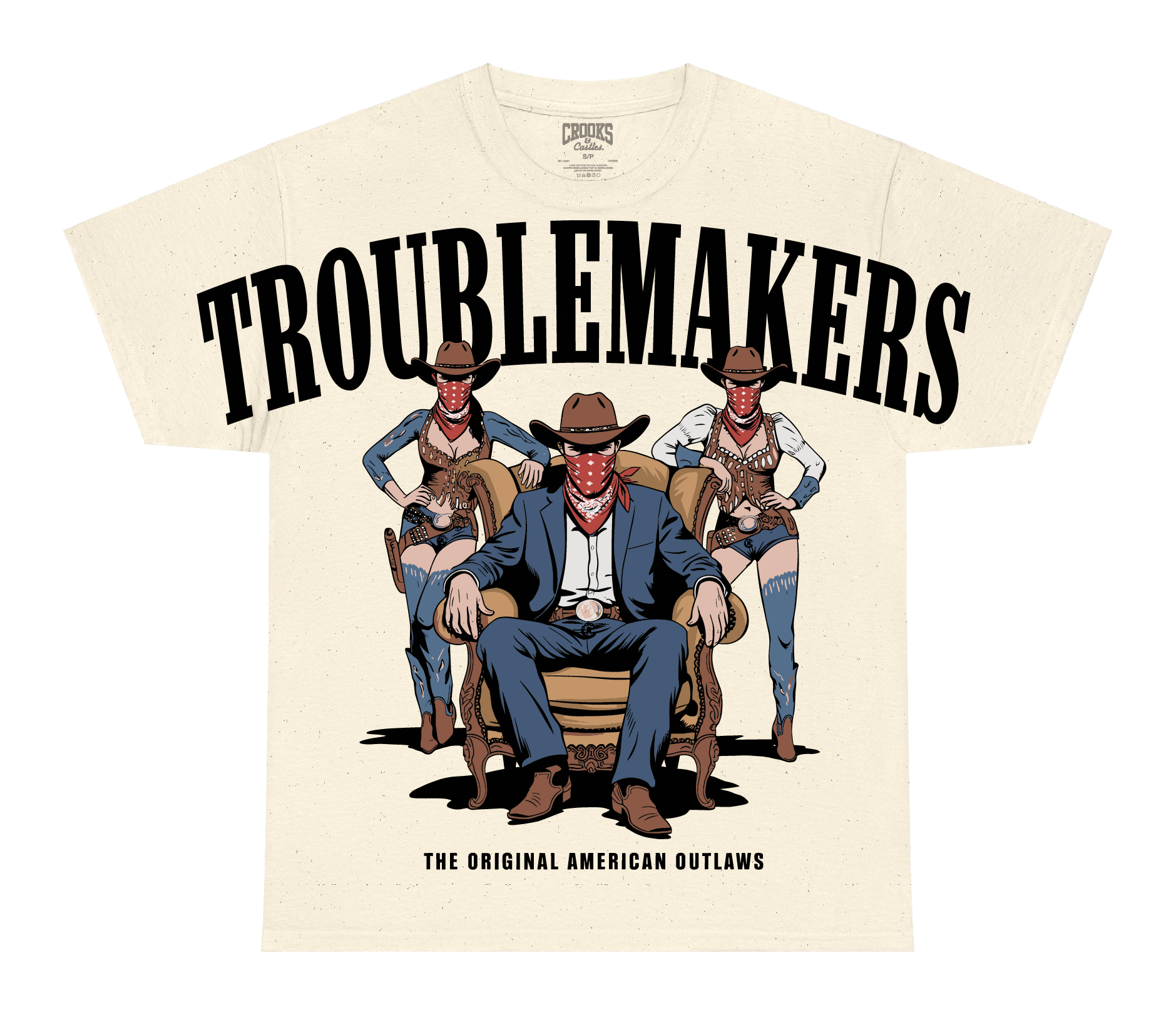 Crooks Mafia Premium Heavyweight Box Tee