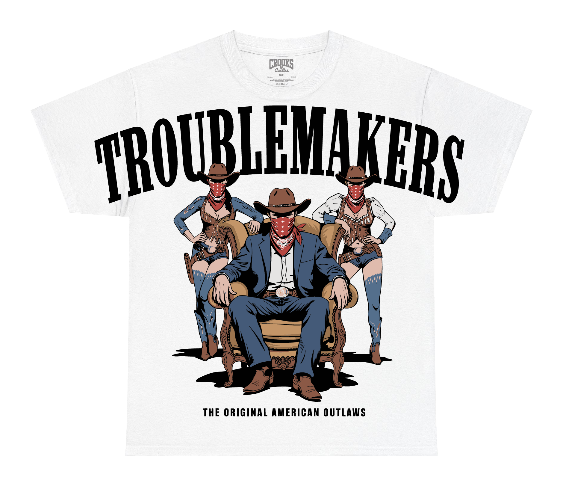 Crooks Mafia Premium Heavyweight Box Tee