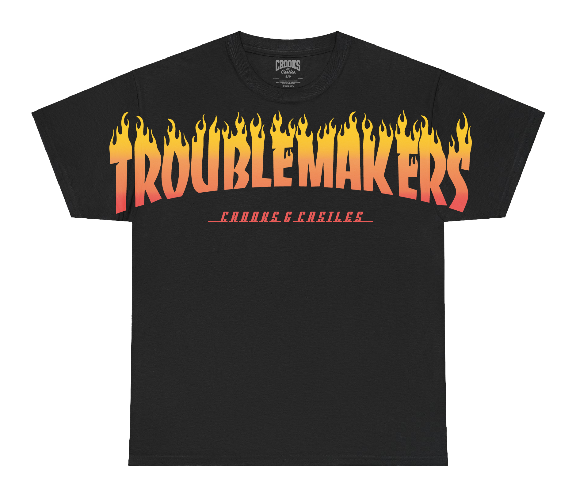 Troublemakers Flames Tee