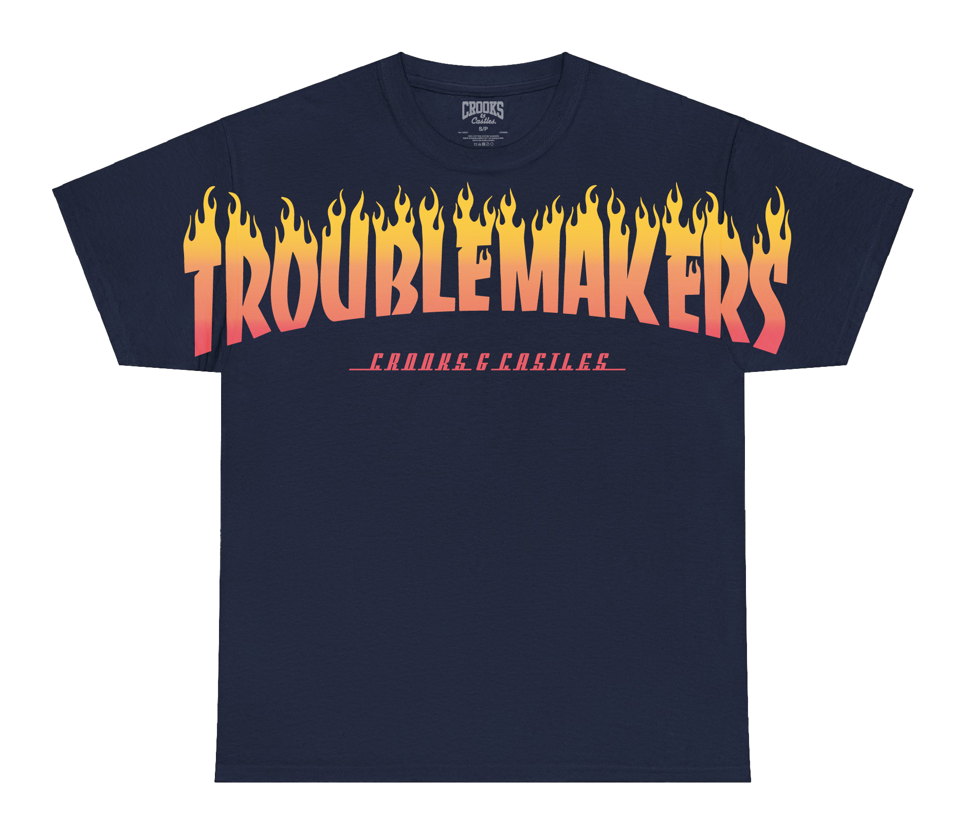 Troublemakers Flames Tee