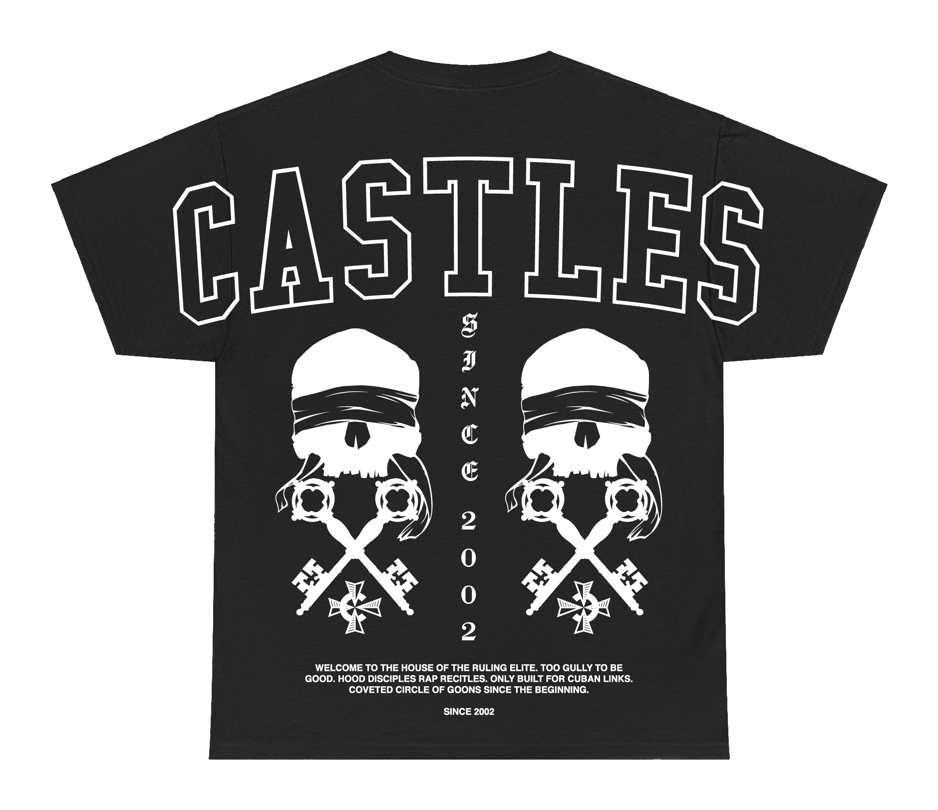 Crooks Goth Emblem Premium Heavyweight Box Tee