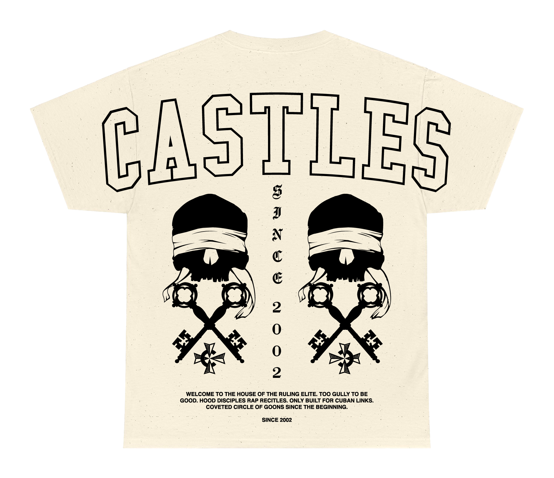 Crooks Goth Emblem Premium Heavyweight Box Tee