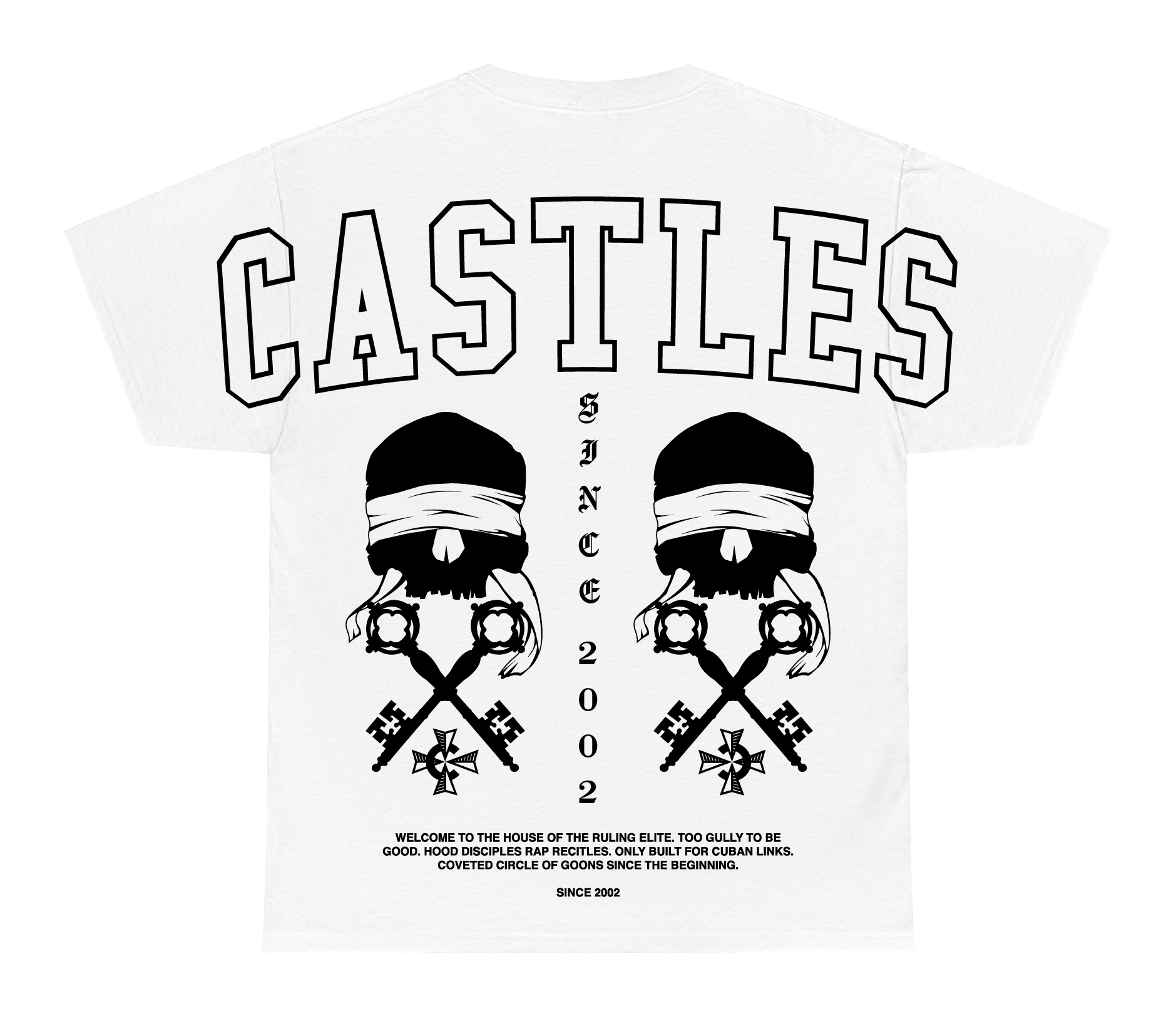 Crooks Goth Emblem Boxy Tee