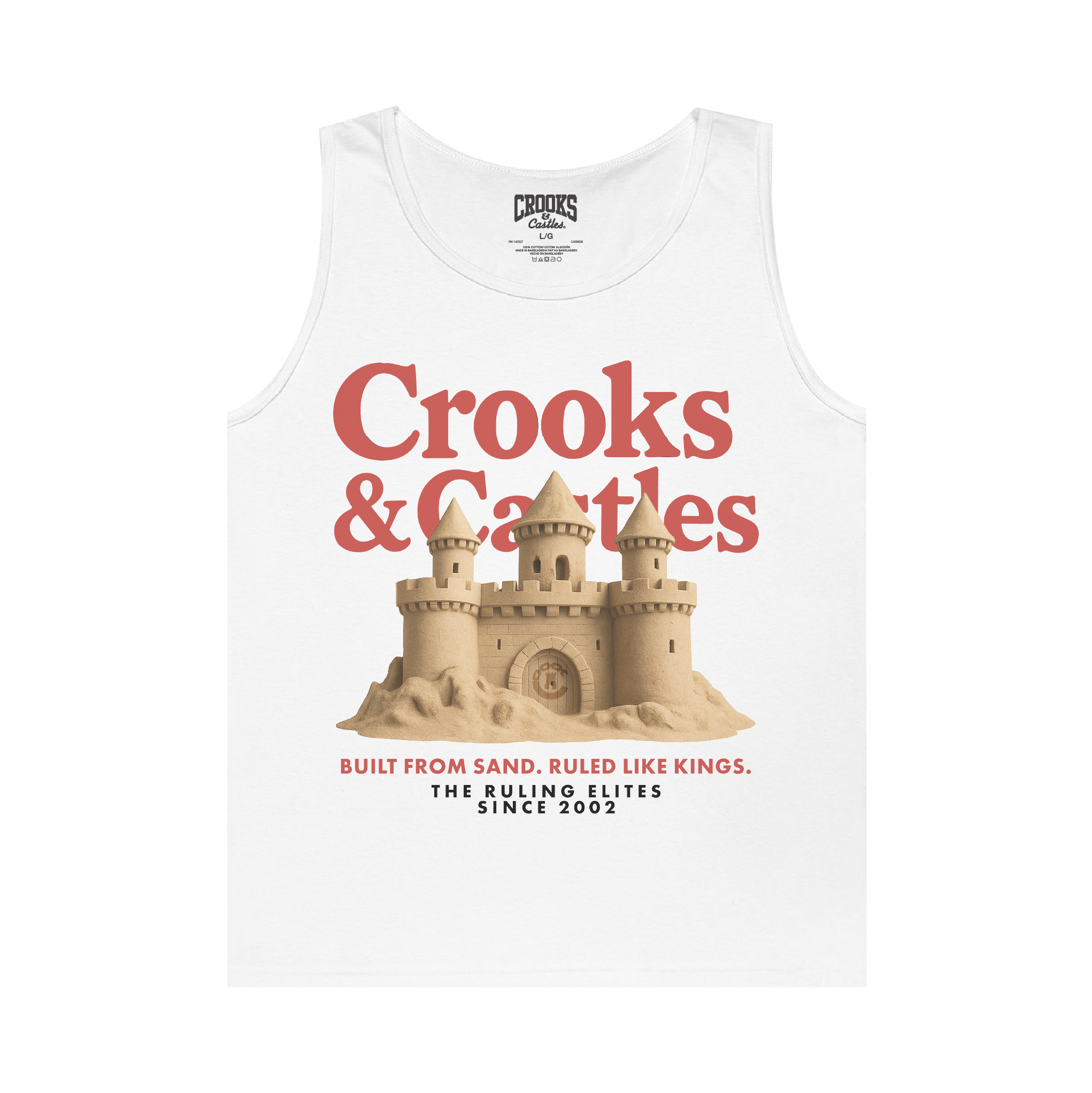 Crooks Sand Castles Tank Top