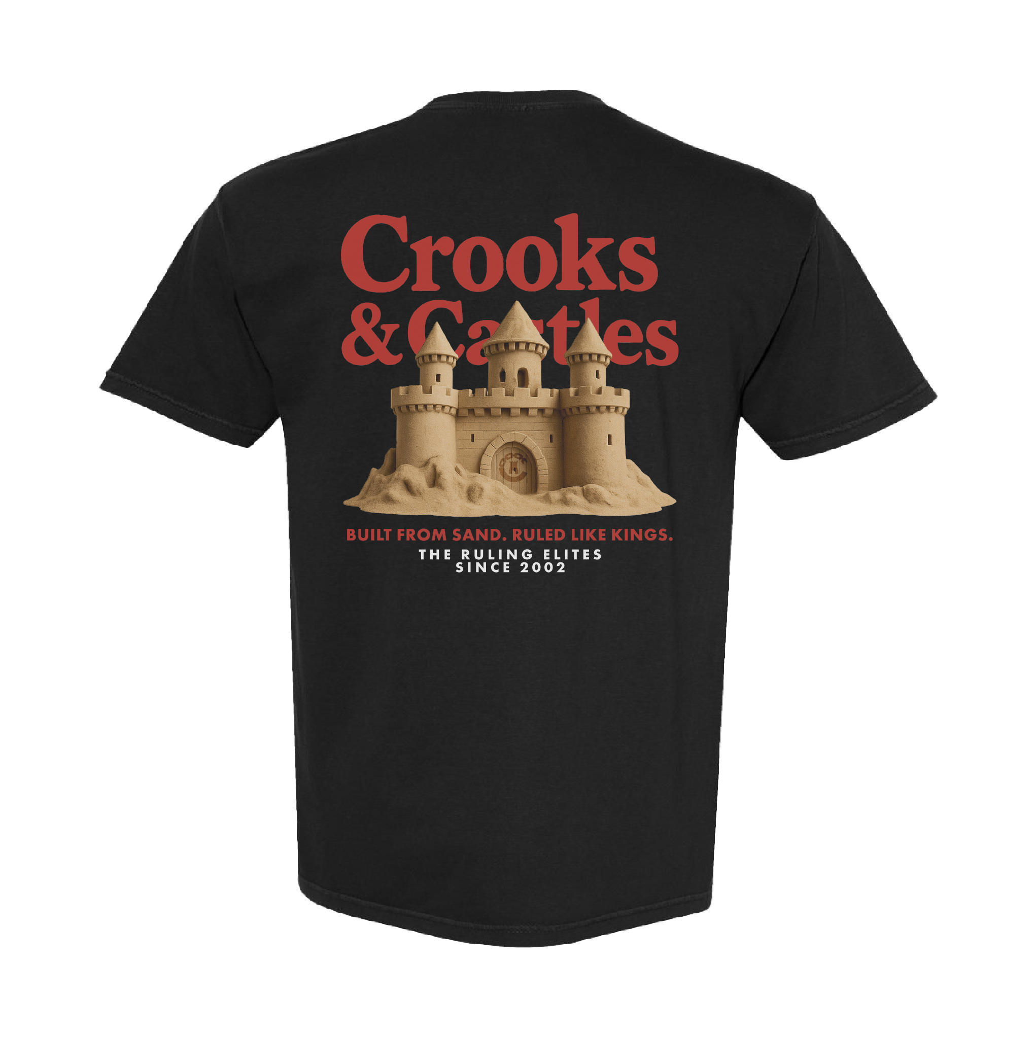 Crooks Sand Castles CC Tee