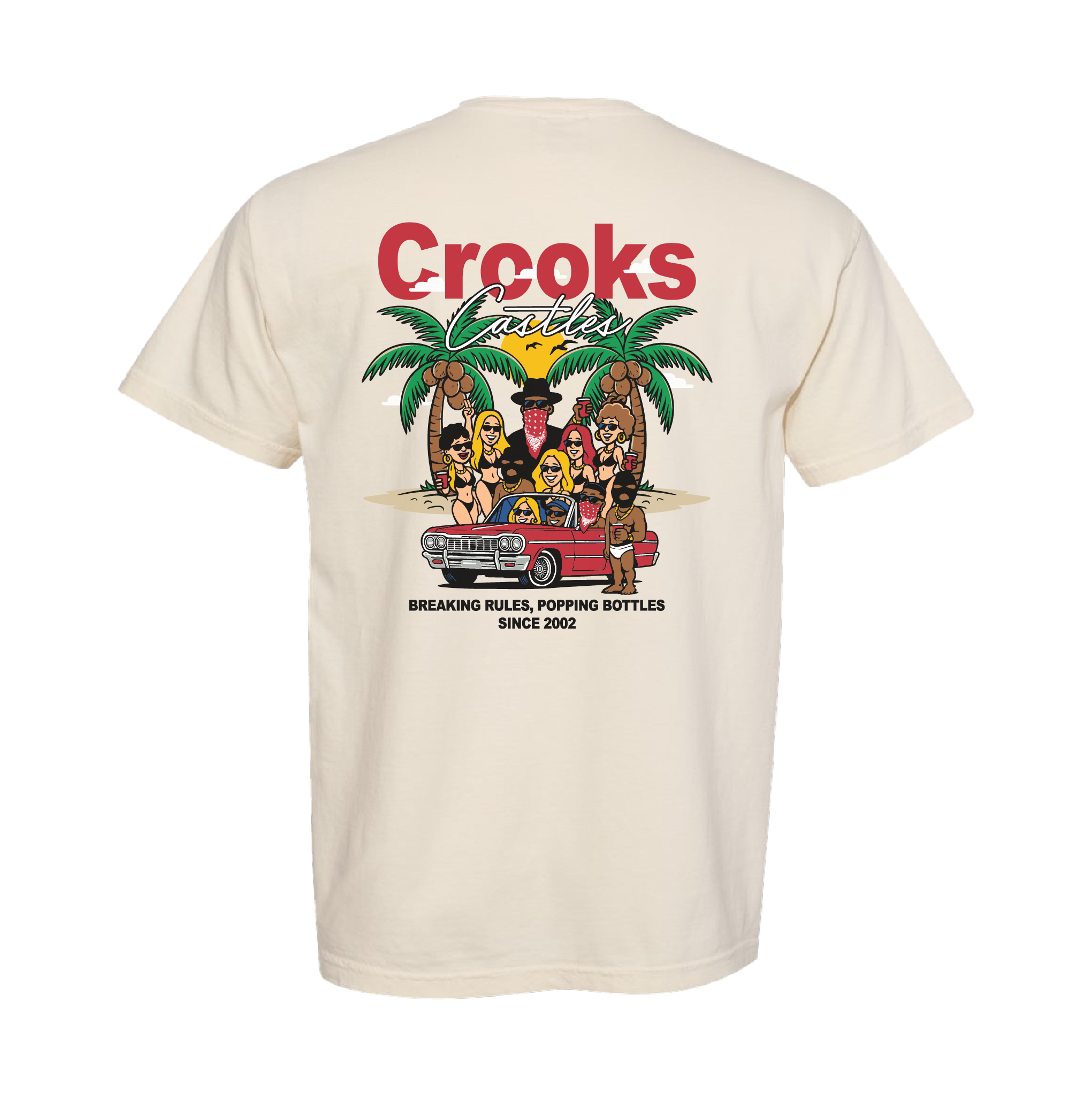 Crooks Beach Club CC Tee