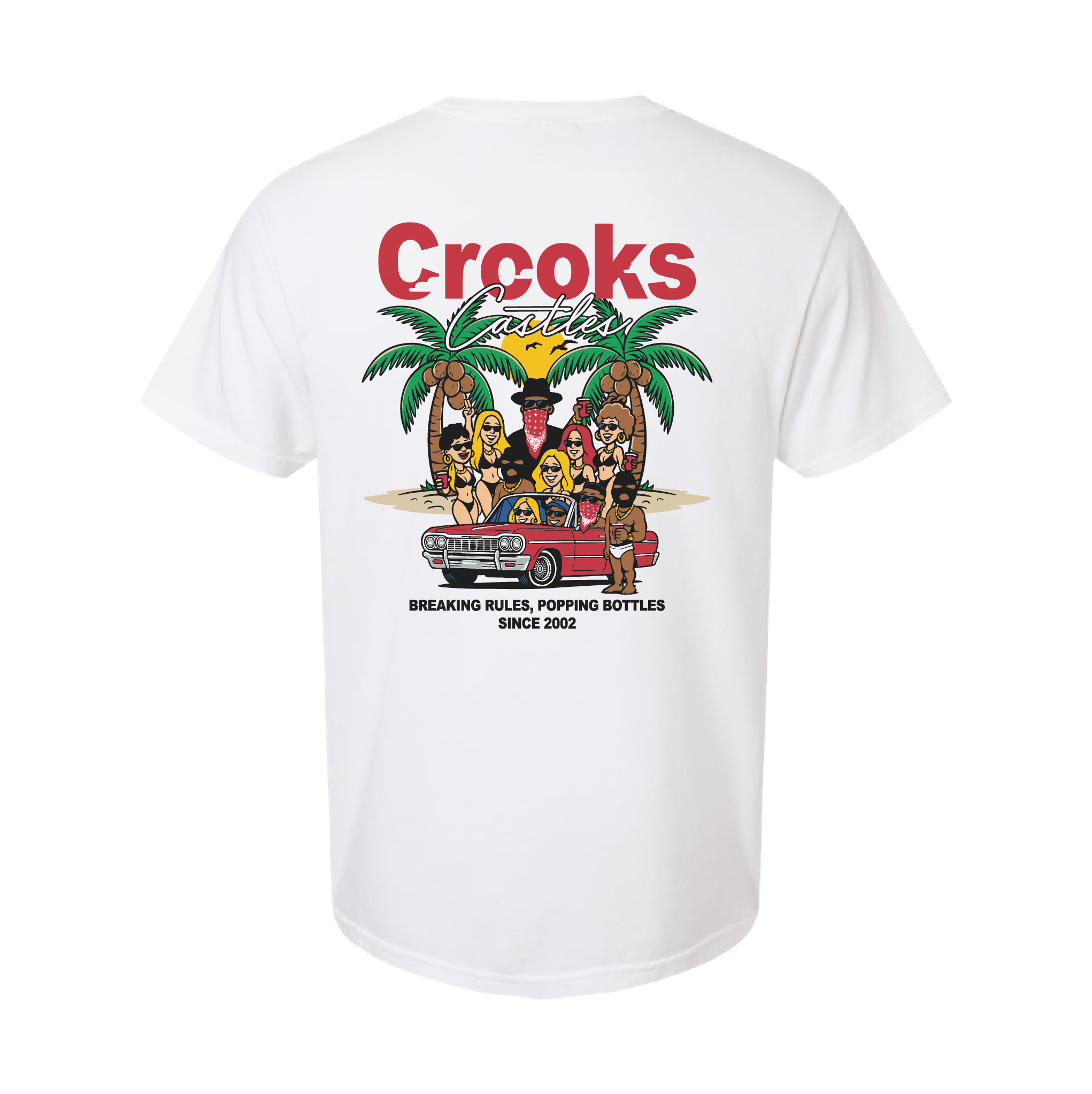 Crooks Beach Club CC Tee