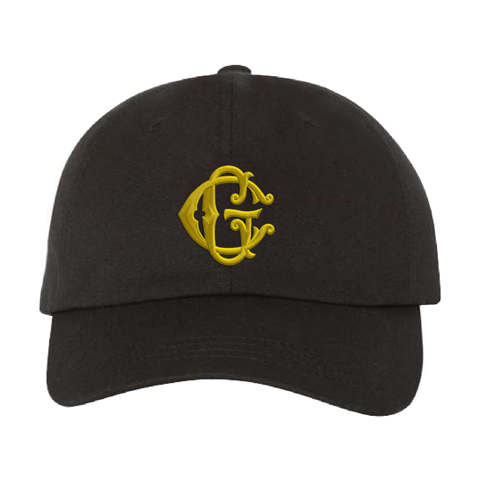 Horsebit Ribbons Embroidered Dad Hat