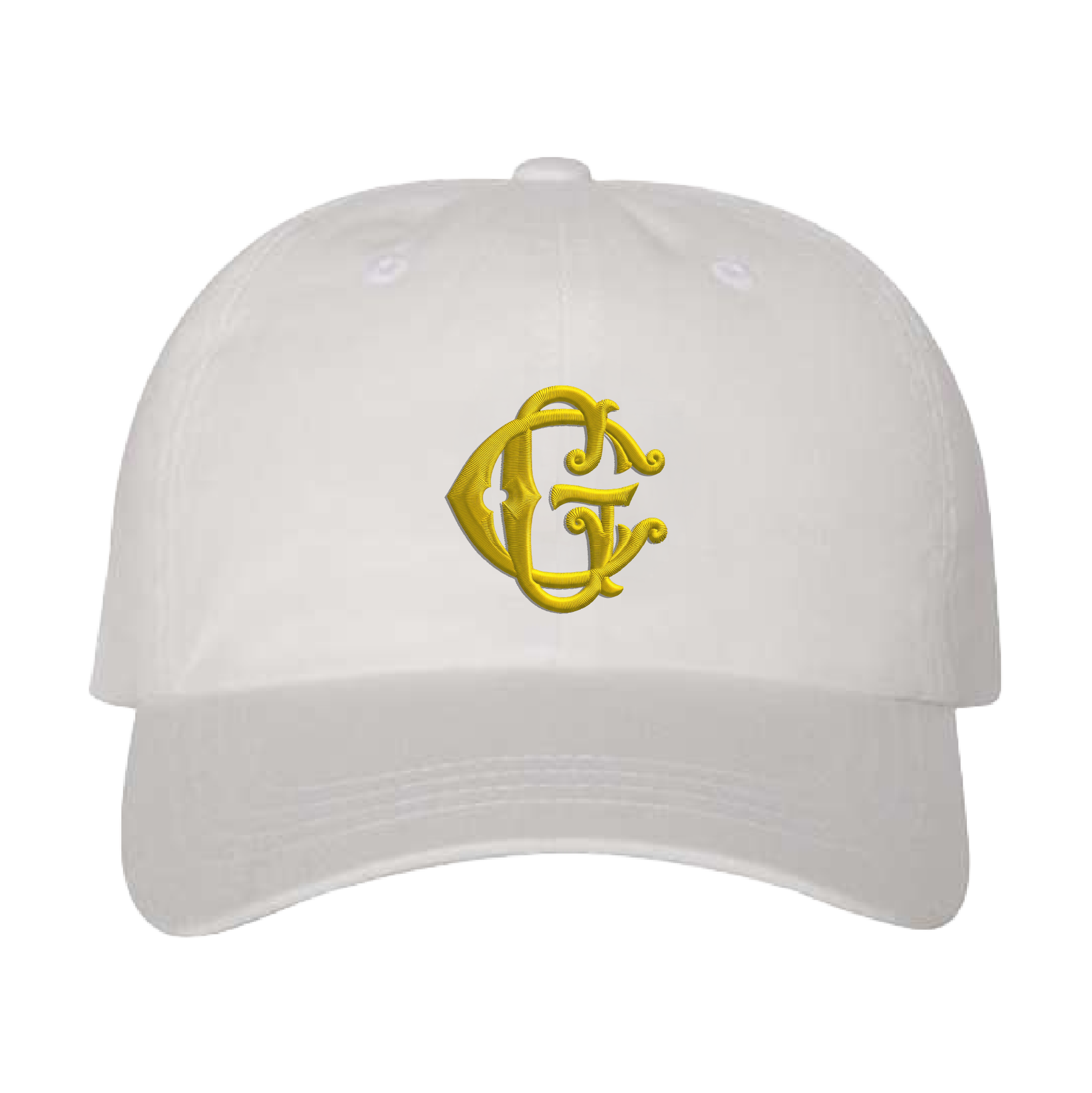 Horsebit Ribbons Embroidered Dad Hat