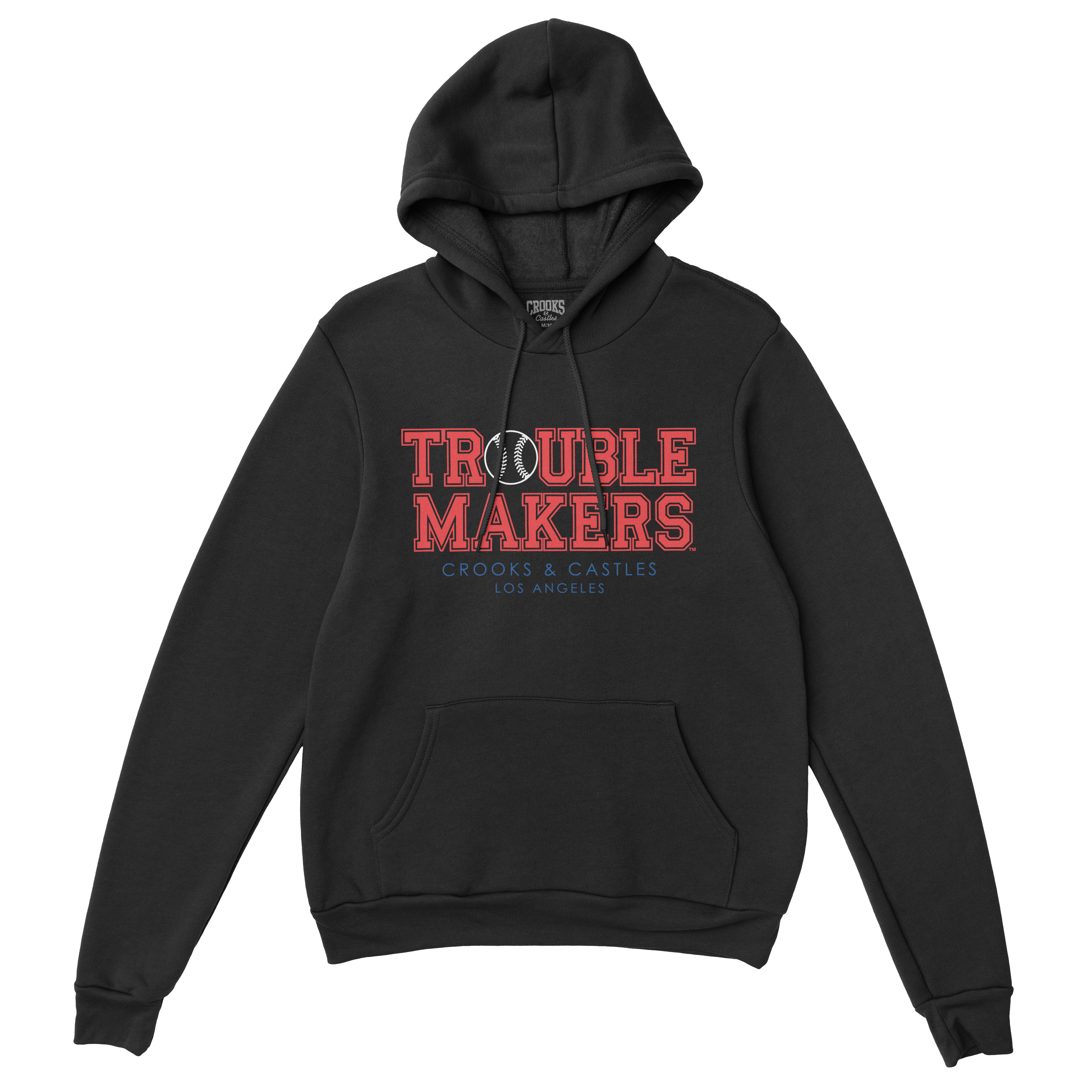 Can't Stop The Crooks Baseball Hoodie