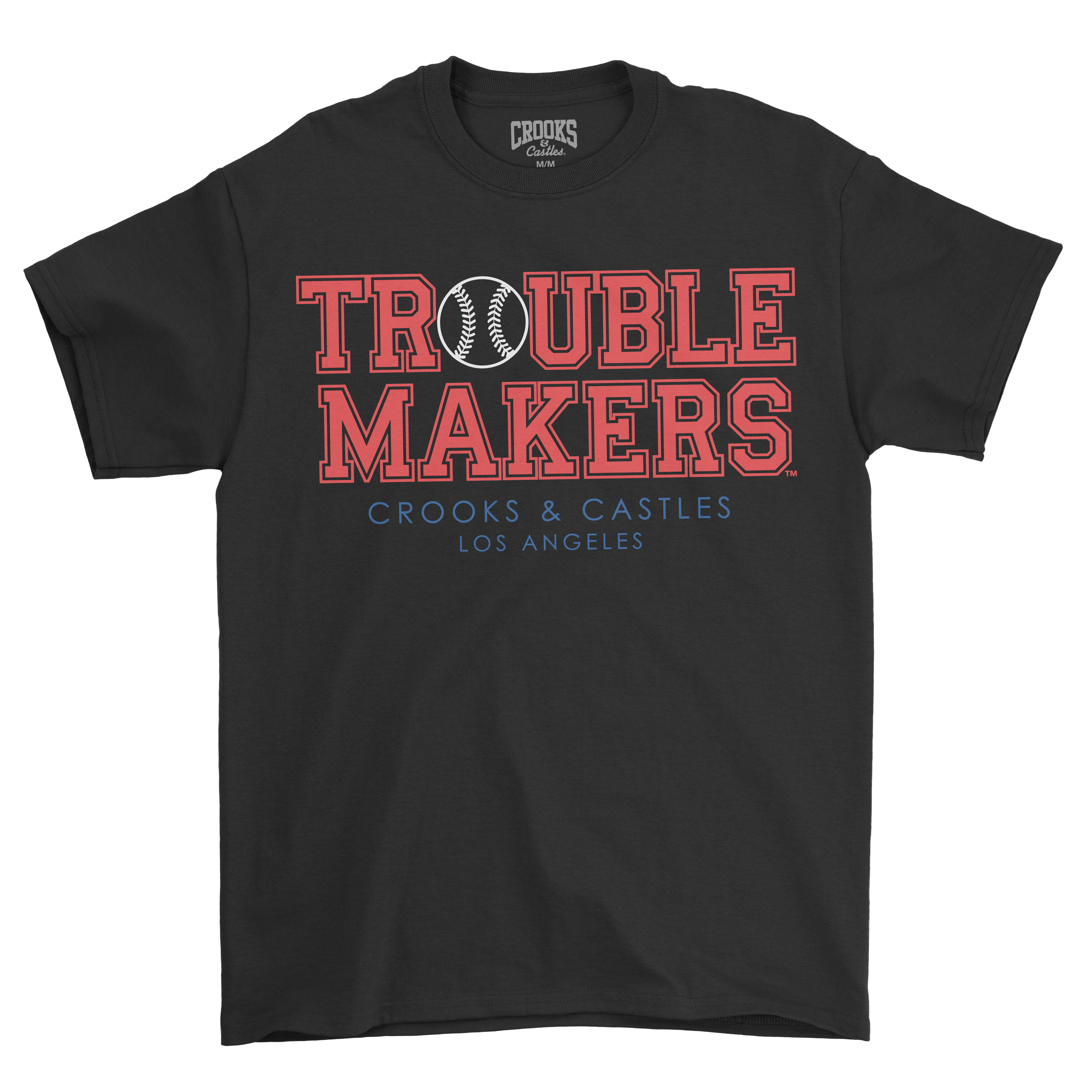 Can't Stop The Crooks Baseball Tee