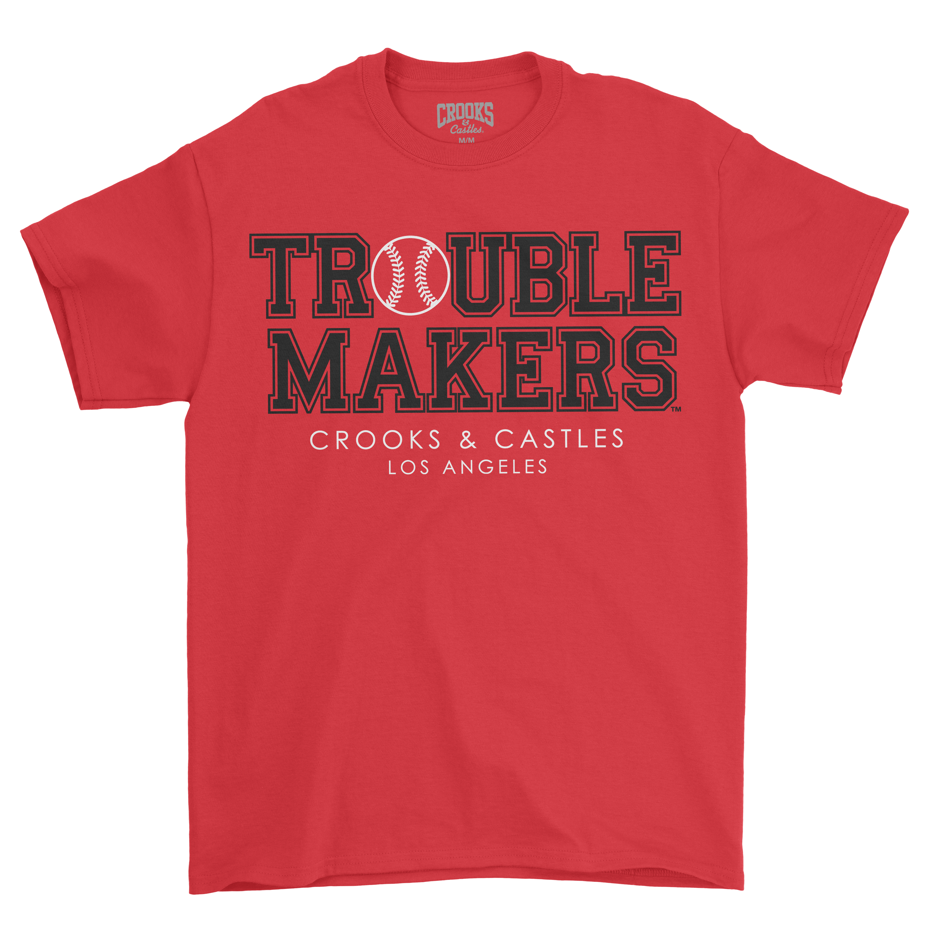 Can't Stop The Crooks Baseball Tee