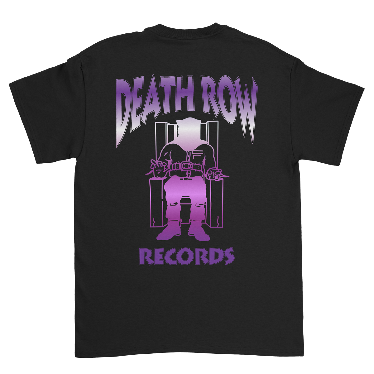 Death row records Tシャツ rap tees オフィシャル OFFICIAL* Death Row Records Black Red Tee Size Medium Rap