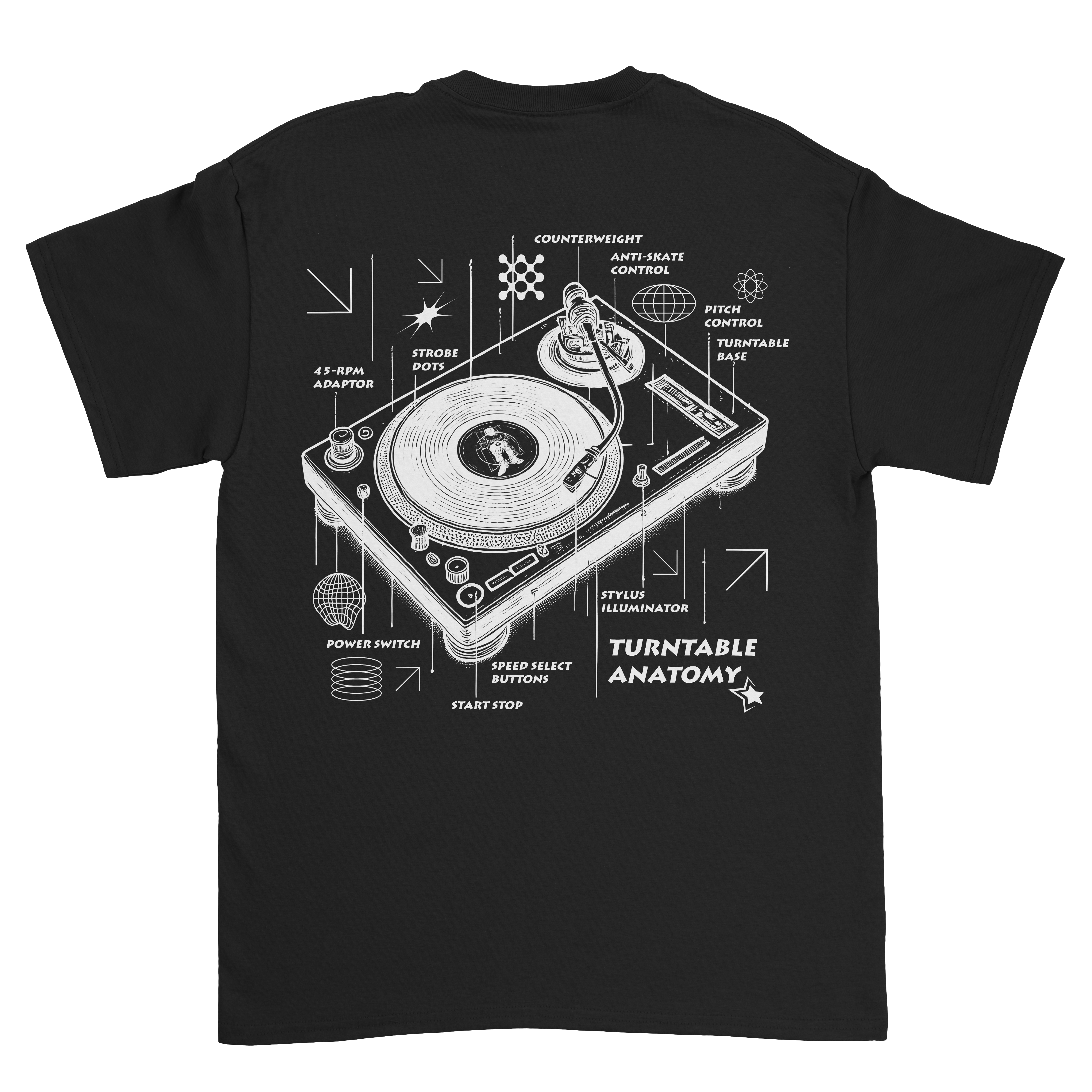 Turntable Anatomy Tee