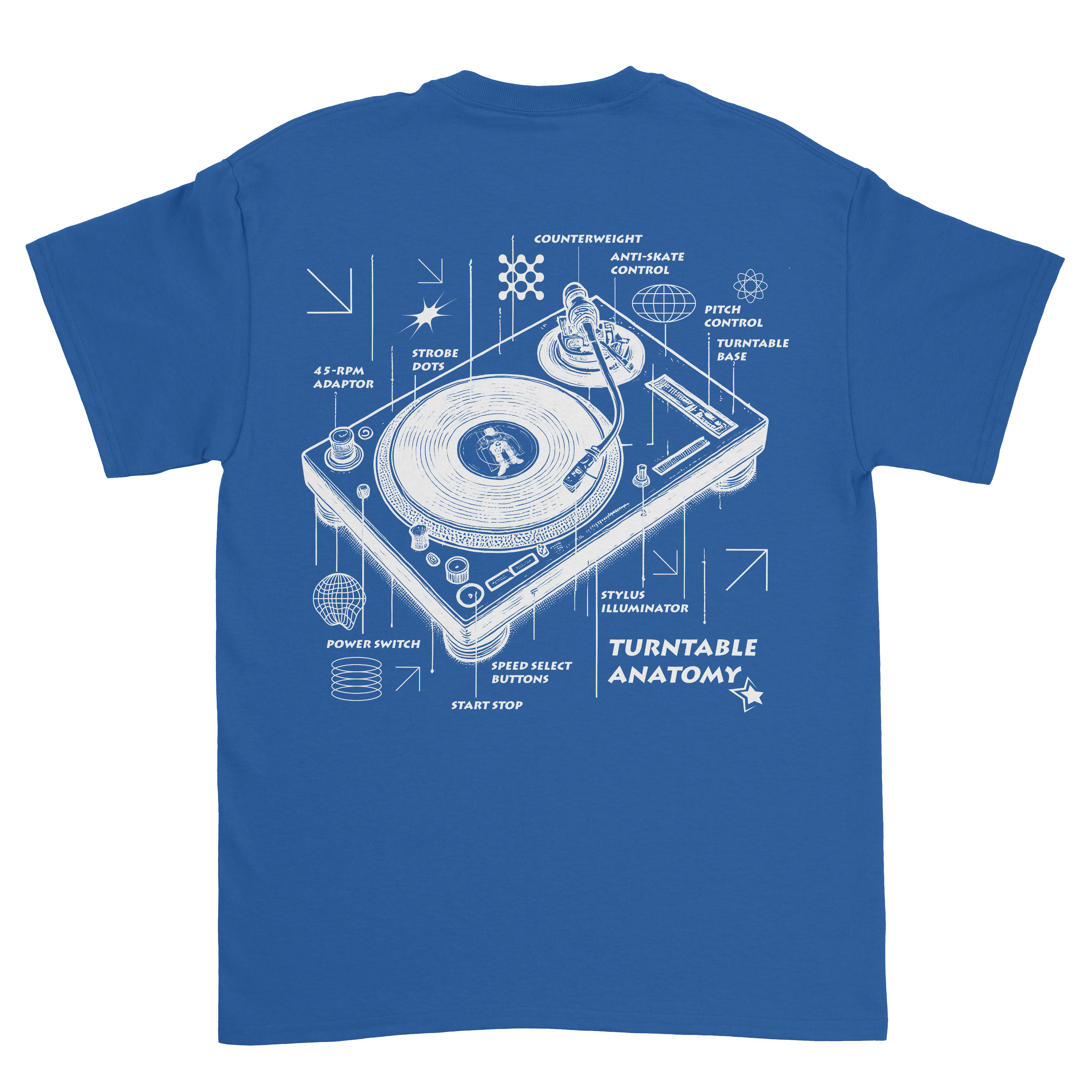 Turntable Anatomy Tee